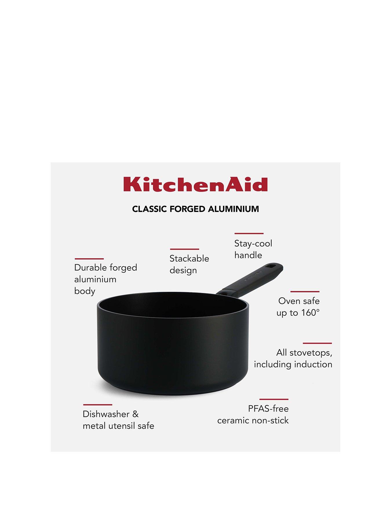 Image 2 of 7 of KitchenAid Classic Forged Saucepan 20cm/3.1l