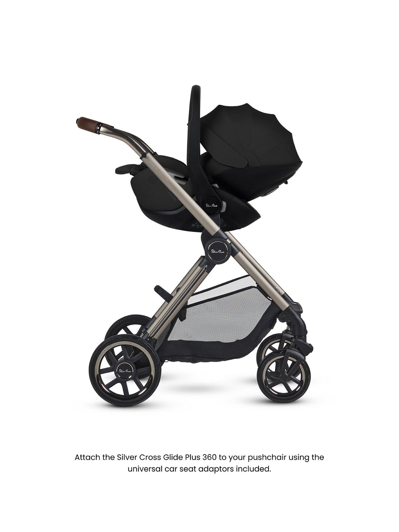 Image 4 of 7 of Silver Cross Reef 2 Special Edition Family Bundle & Carry Cot Stand - Frappe