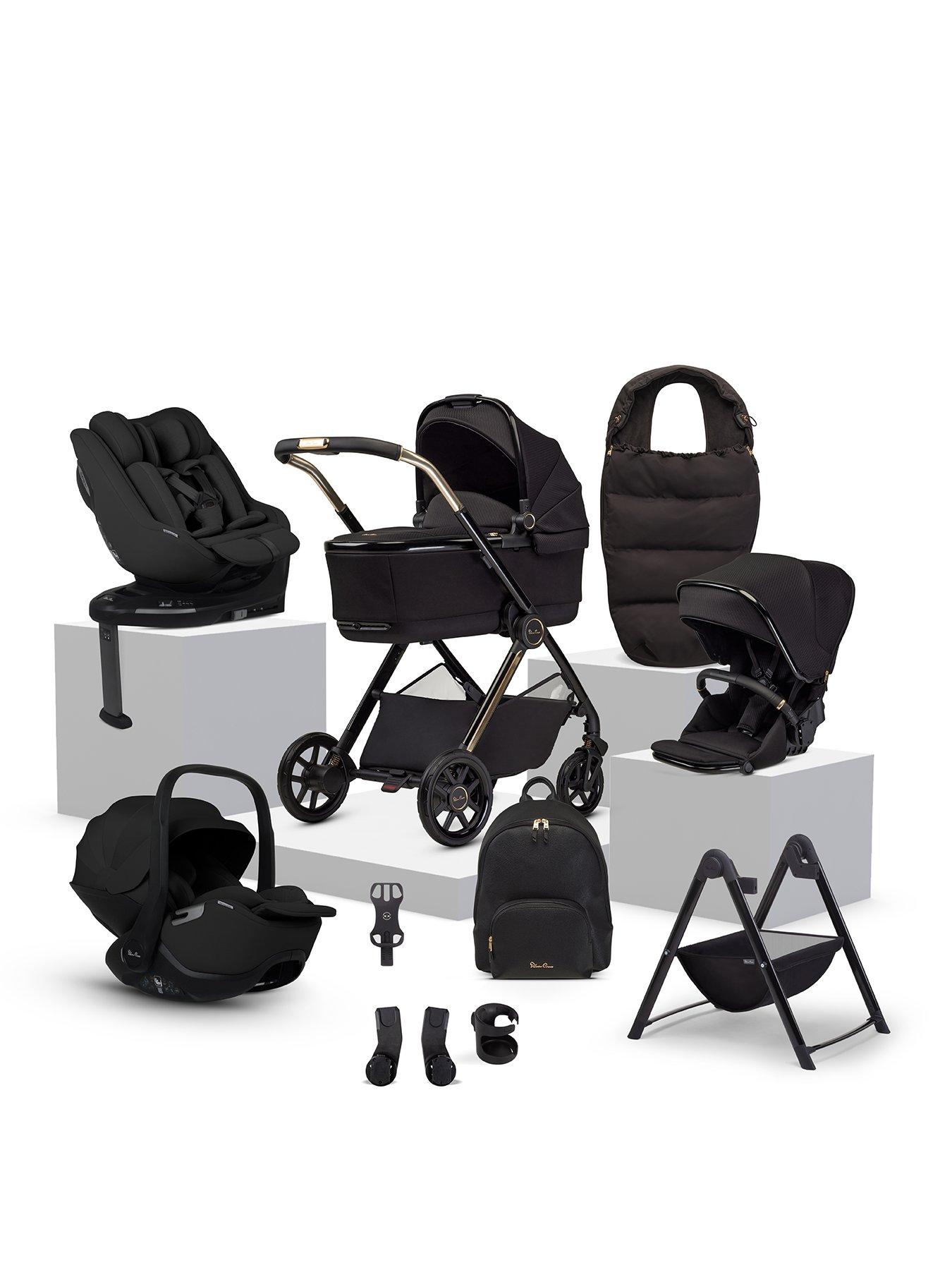 Image 1 of 7 of Silver Cross Reef 2 Special Edition Family Bundle & Carry Cot Stand - Espresso