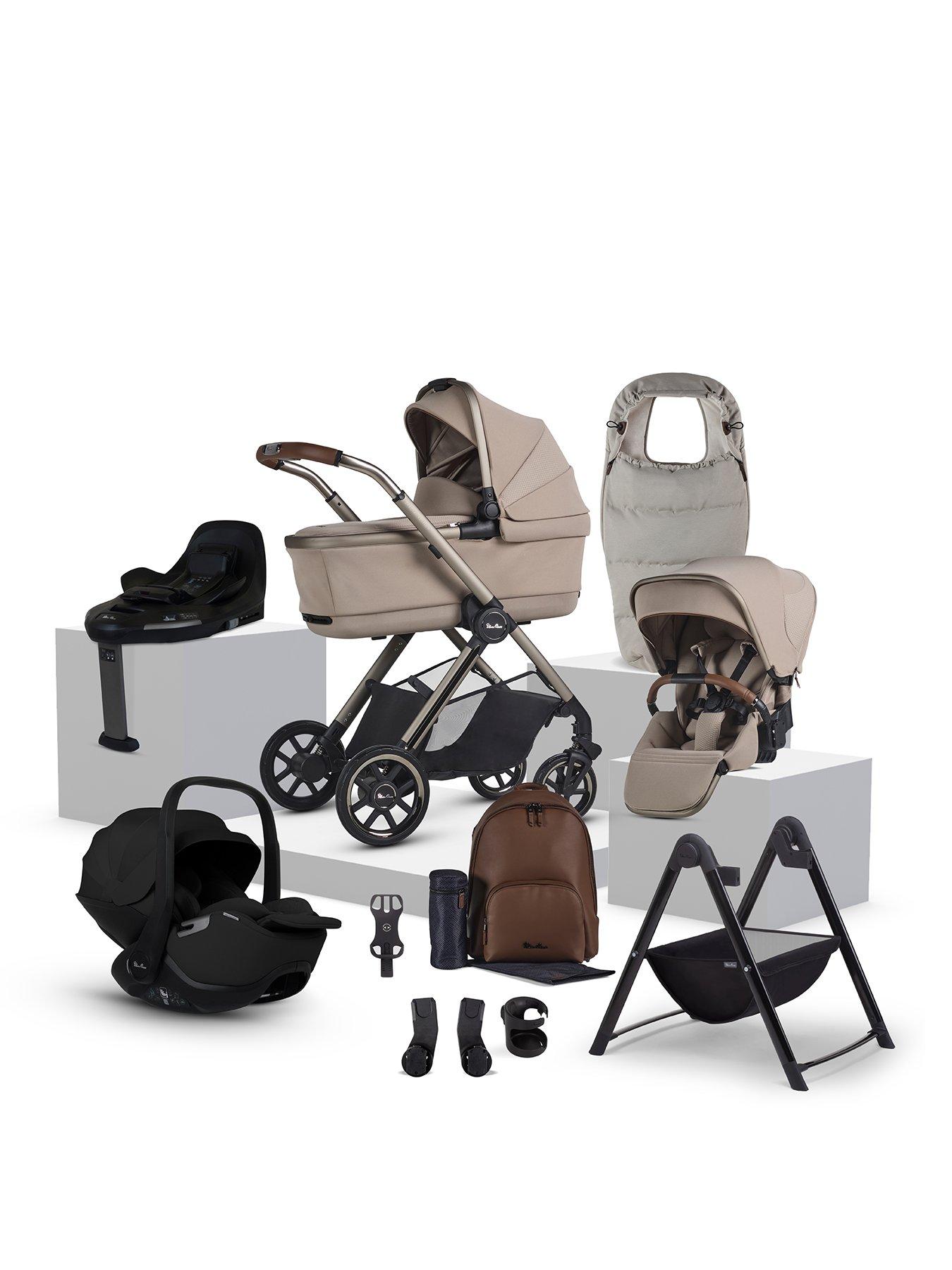 Image 1 of 7 of Silver Cross Reef 2 Special Edition Ultimate Bundle & Carry Cot Stand - Frappe