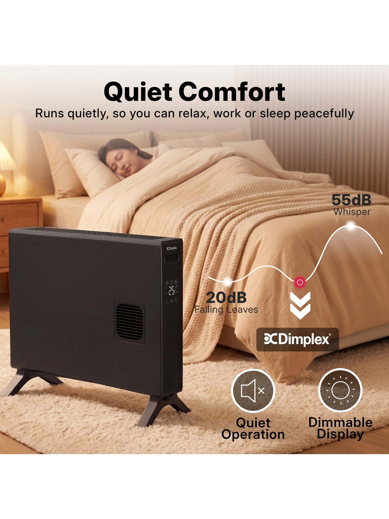 Image 4 of 7 of Dimplex DXCV2003 2kW Smart Convector Heater, Freestanding & Wall Mountable, 7 Day Timer - Black