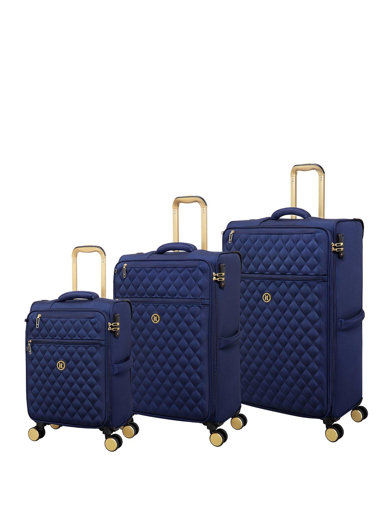 Image 1 of 7 of it Luggage Glimmering 3pc Set Suitcase (Cabin/Medium/Large)