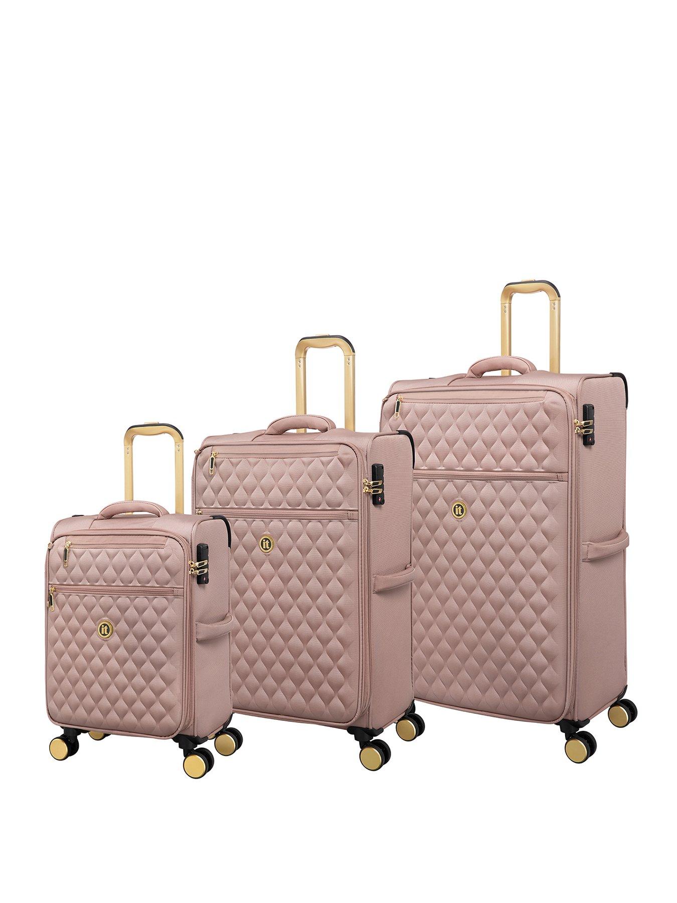 Image 1 of 7 of it Luggage Glimmering 3pc Set Suitcase (Cabin/Medium/Large)