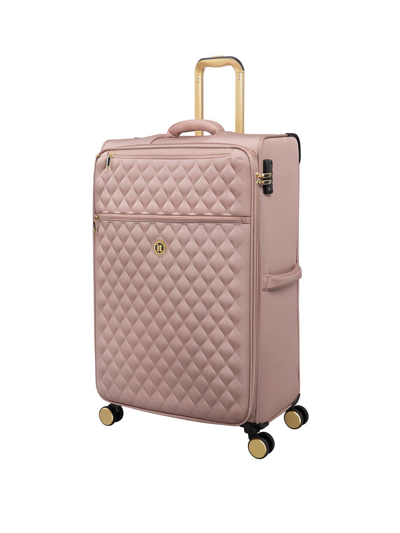 Image 1 of 7 of it Luggage Glimmering Large Suitcase
