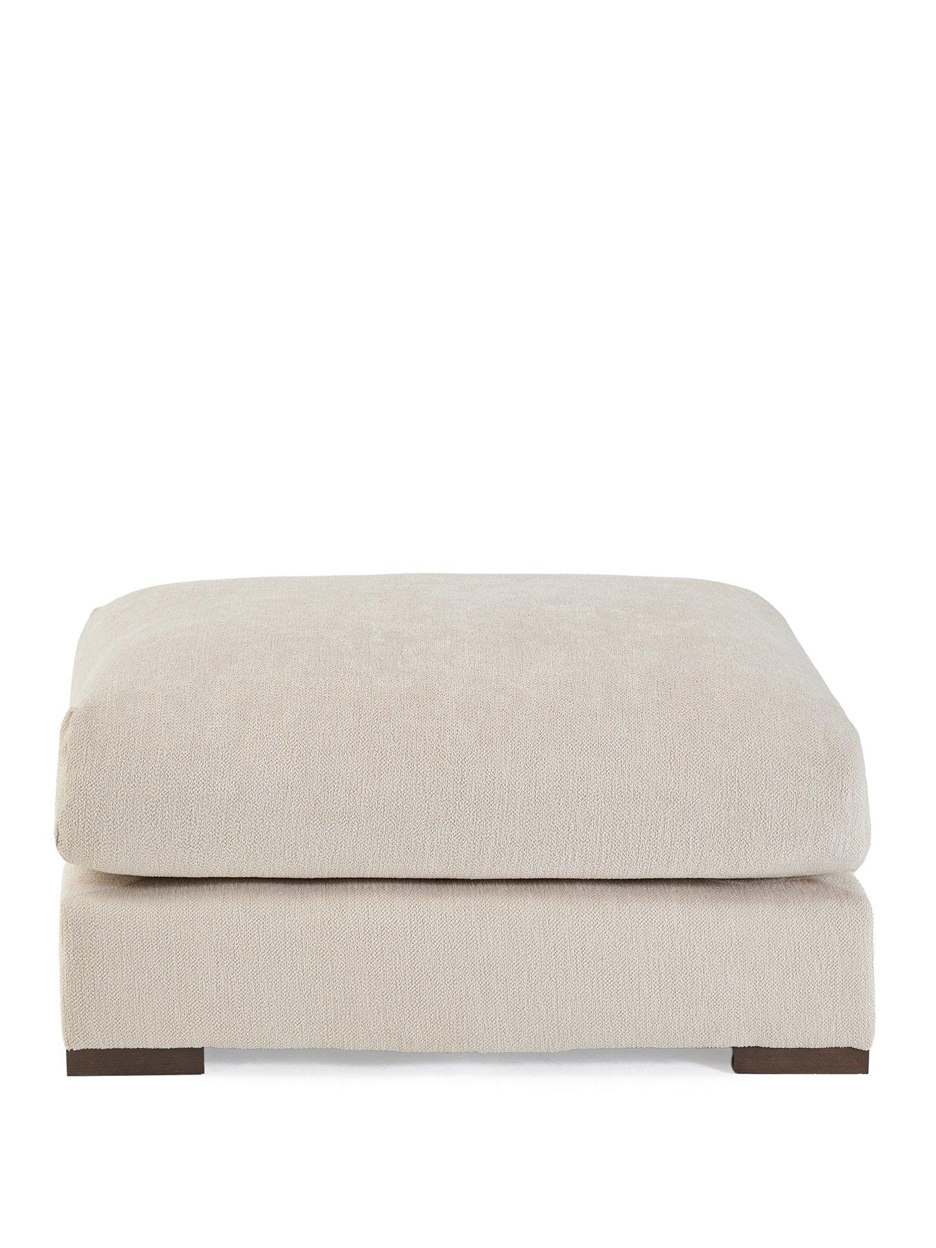 Image 2 of 7 of The Very Collection Laguna Large Footstool - Made to Order in the UK