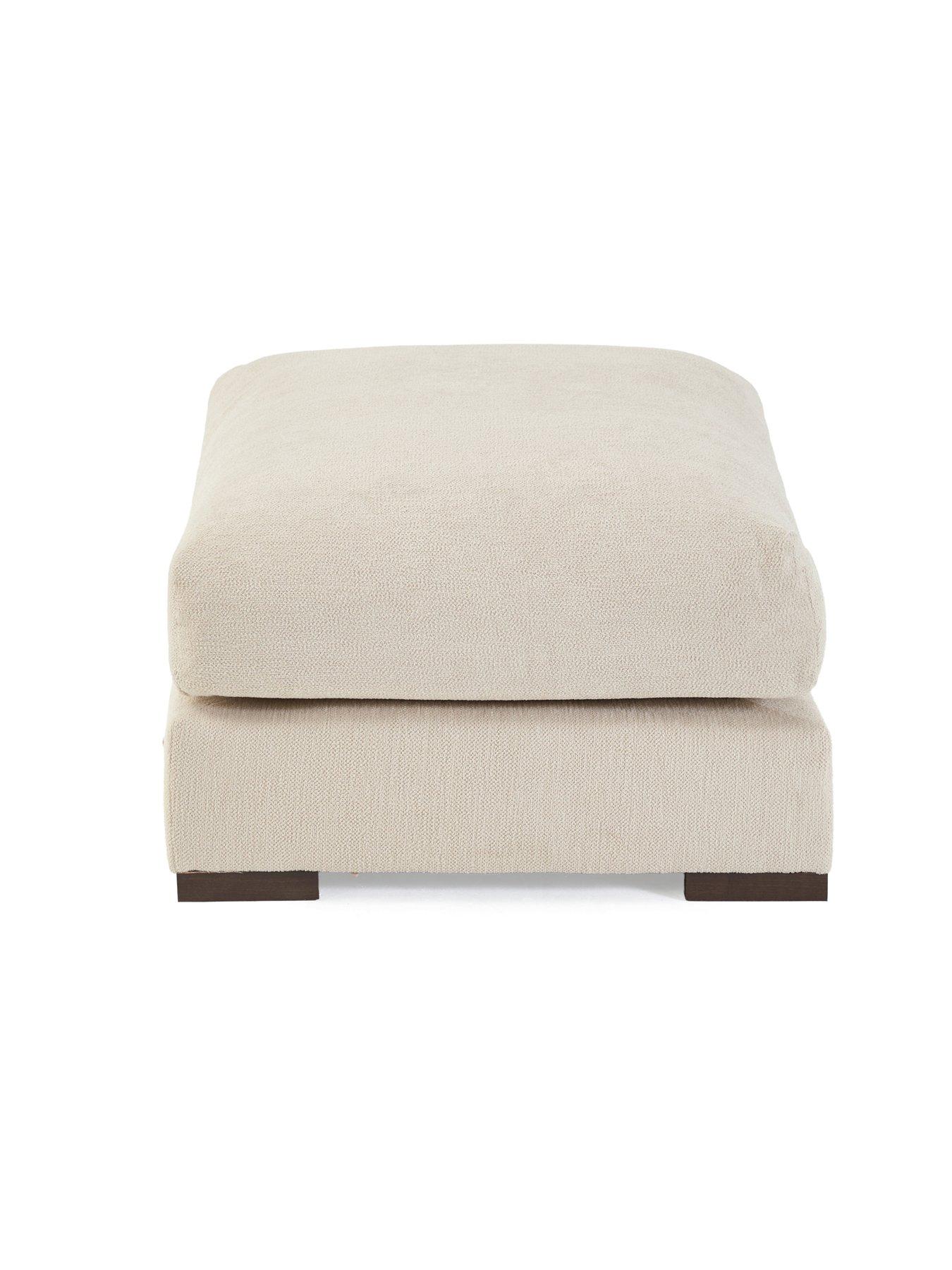 Image 4 of 7 of The Very Collection Laguna Large Footstool - Made to Order in the UK