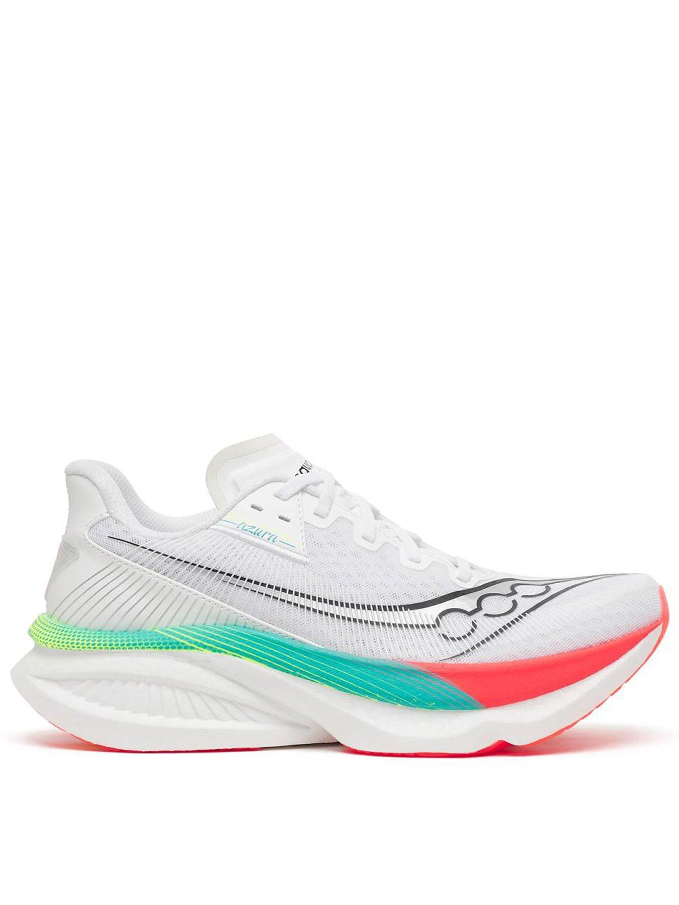 Image 1 of 6 of Saucony Mens Endorphin Azura Running Trainers - White
