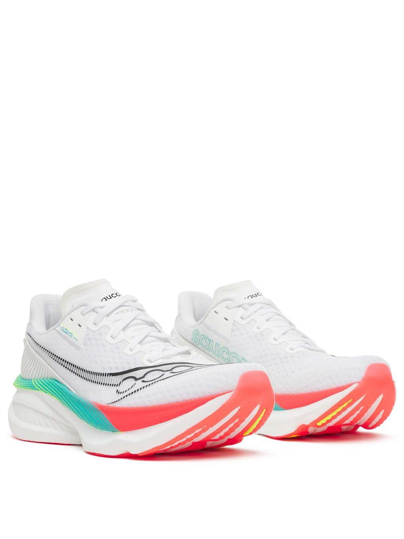 Image 2 of 6 of Saucony Mens Endorphin Azura Running Trainers - White