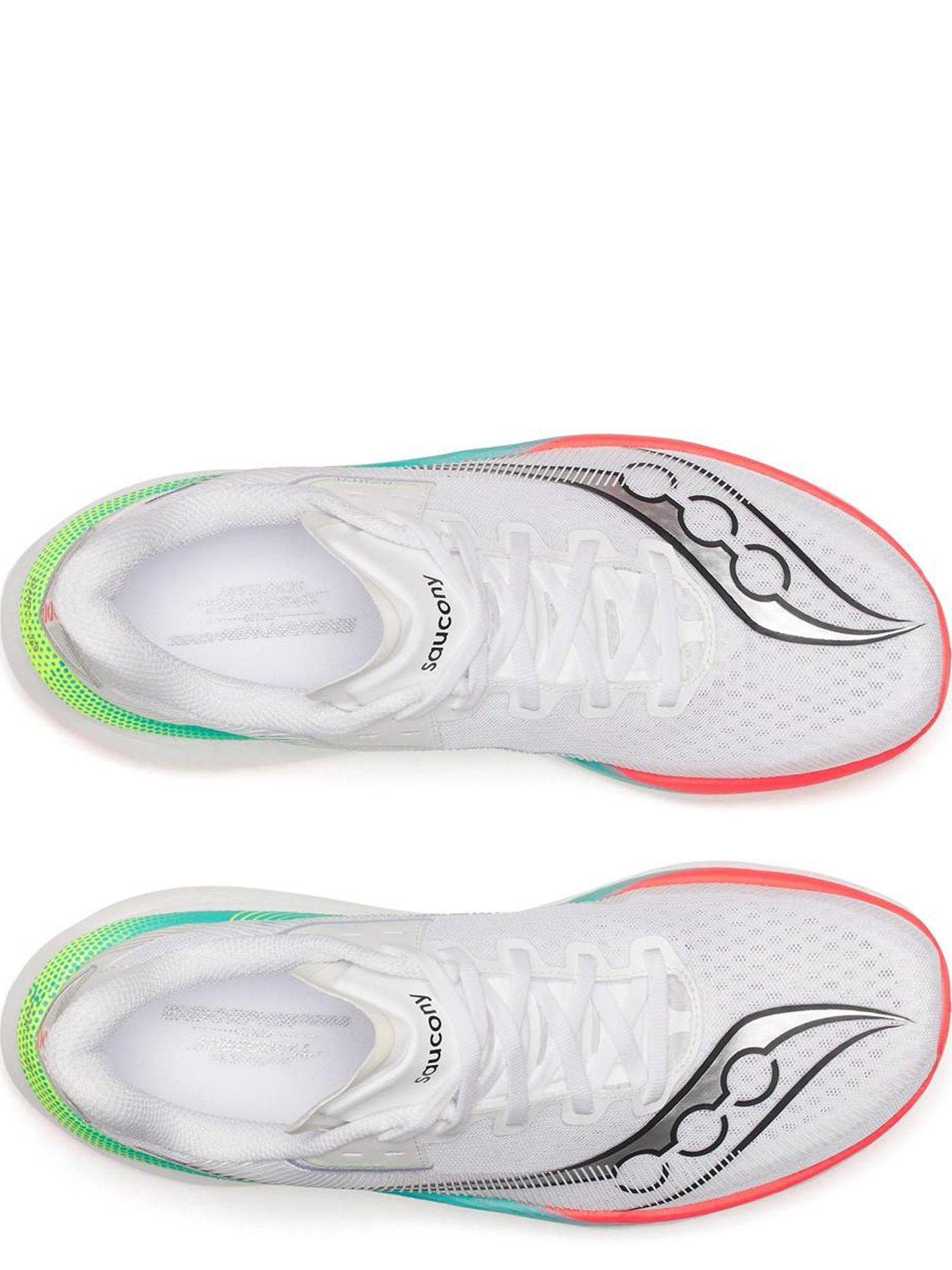 Image 4 of 6 of Saucony Mens Endorphin Azura Running Trainers - White