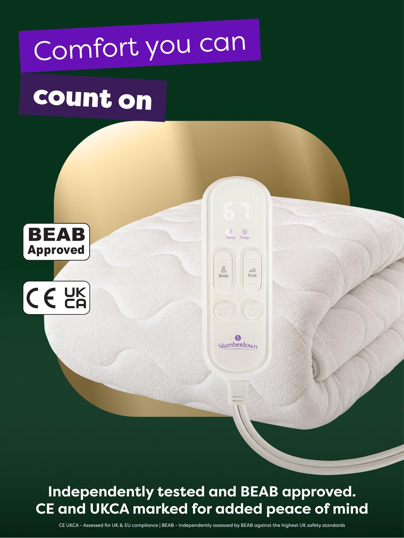 Image 5 of 6 of Slumberdown Wonderfully Warm Electric Blanket, Single