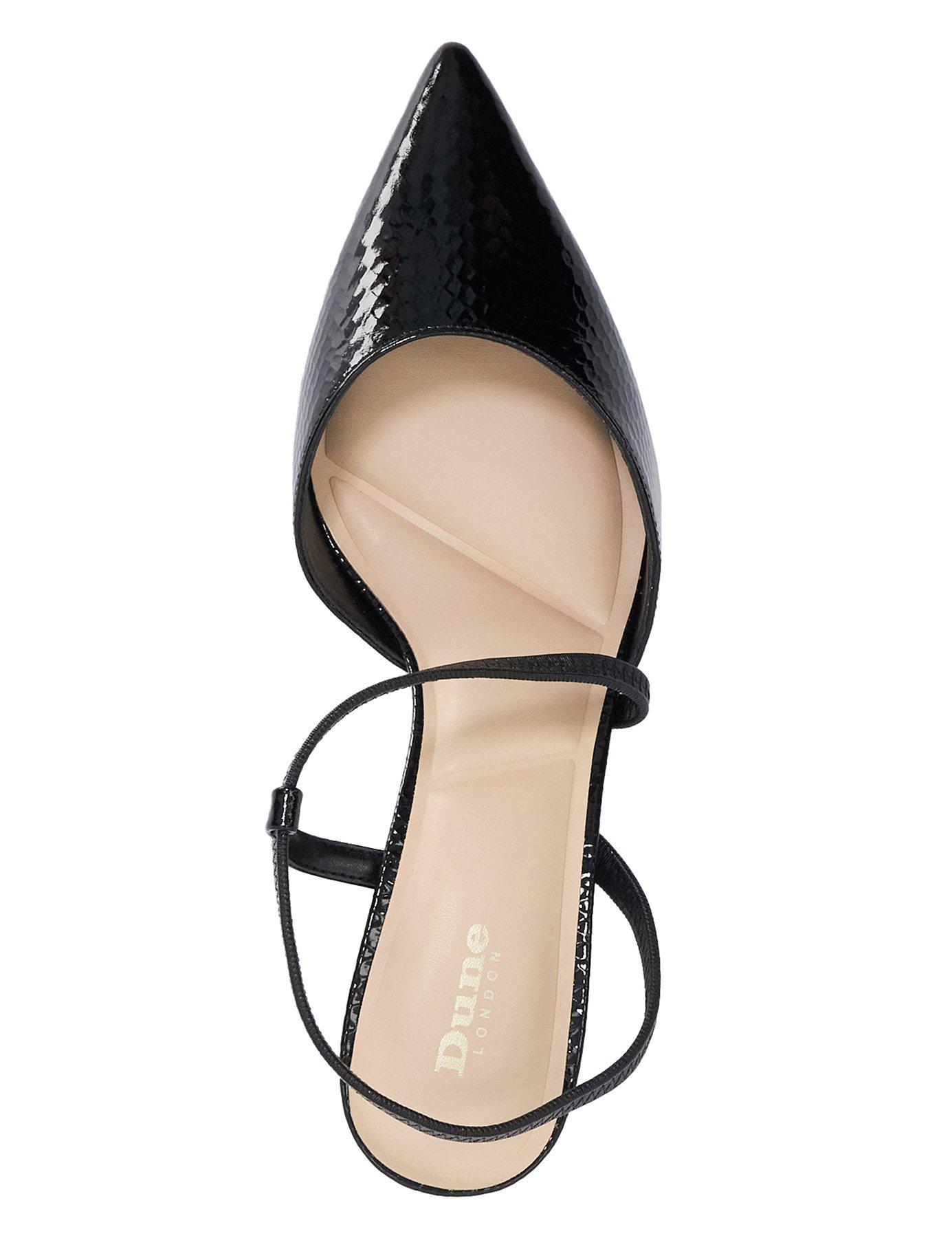 Image 4 of 6 of Dune London Charming Open Courts Black