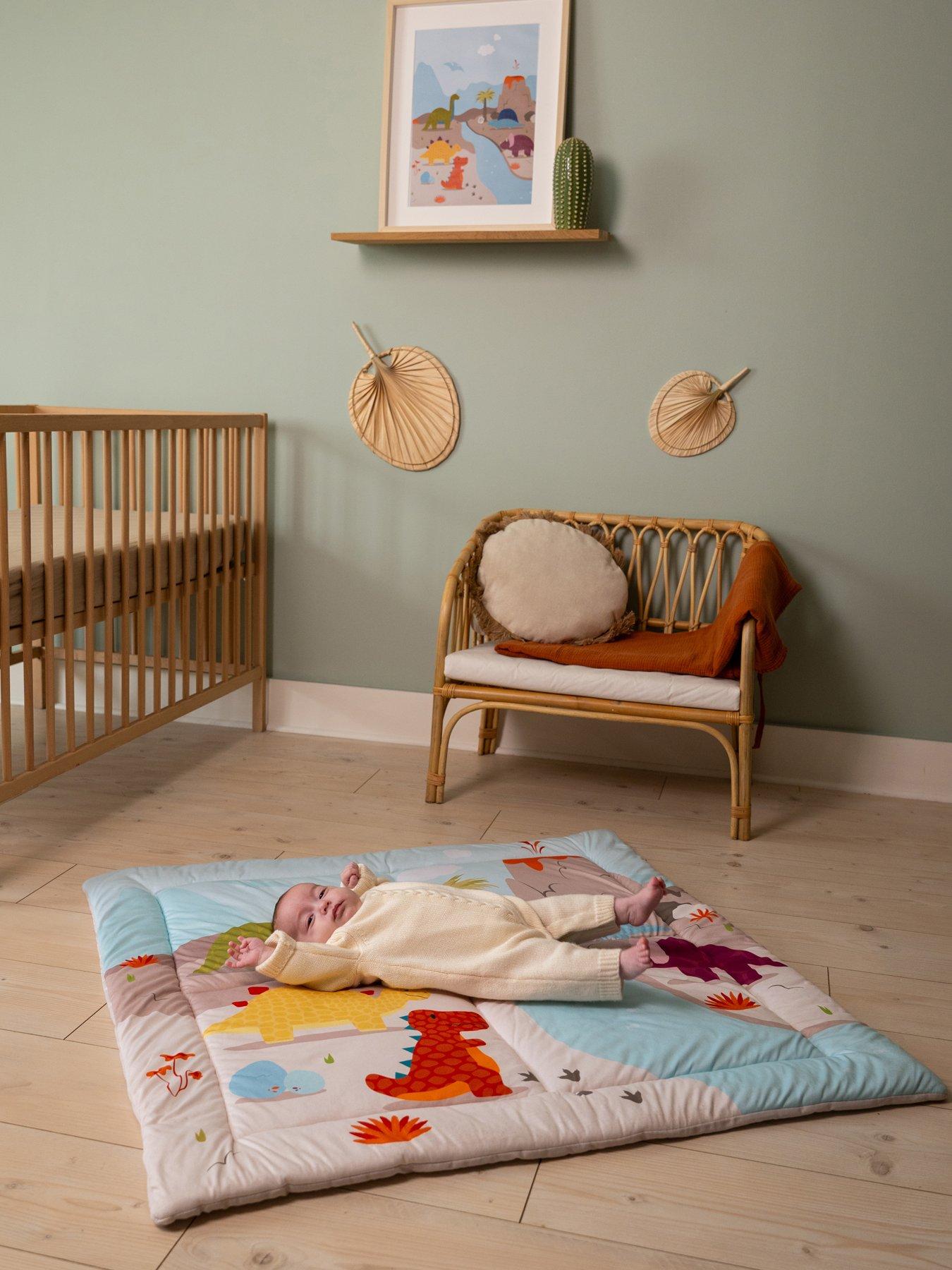 Image 1 of 7 of Little Big Friends Patchwork Playmat - Dino