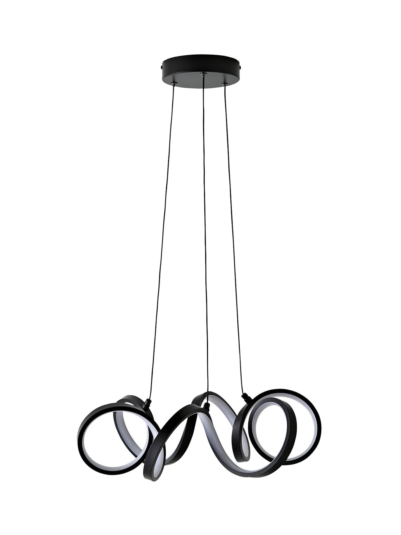 Image 6 of 6 of ValueLights Infinity Round Wiggle Ceiling Light