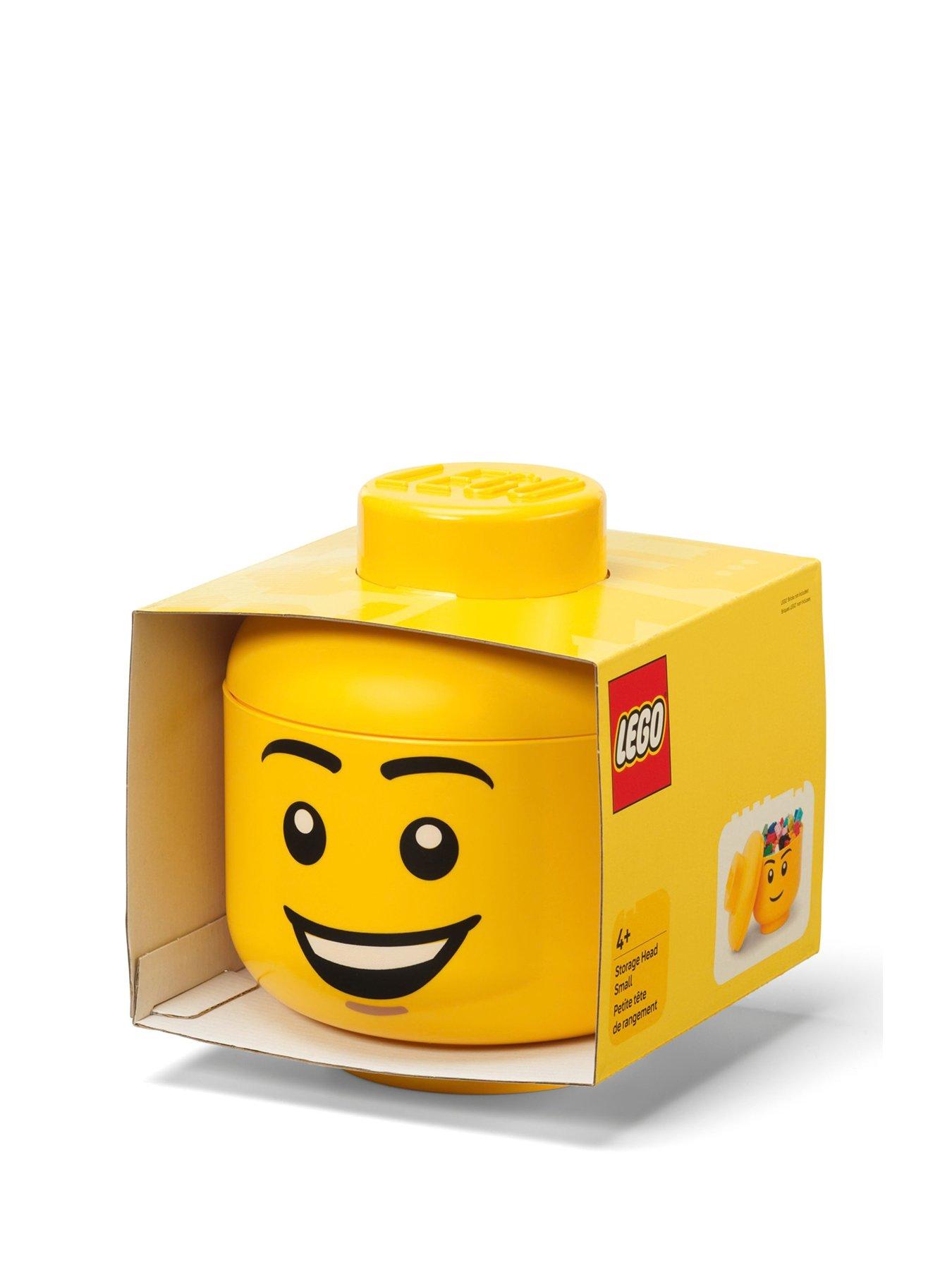 Image 1 of 4 of LEGO Lego Storage Head (small) Happy Boy