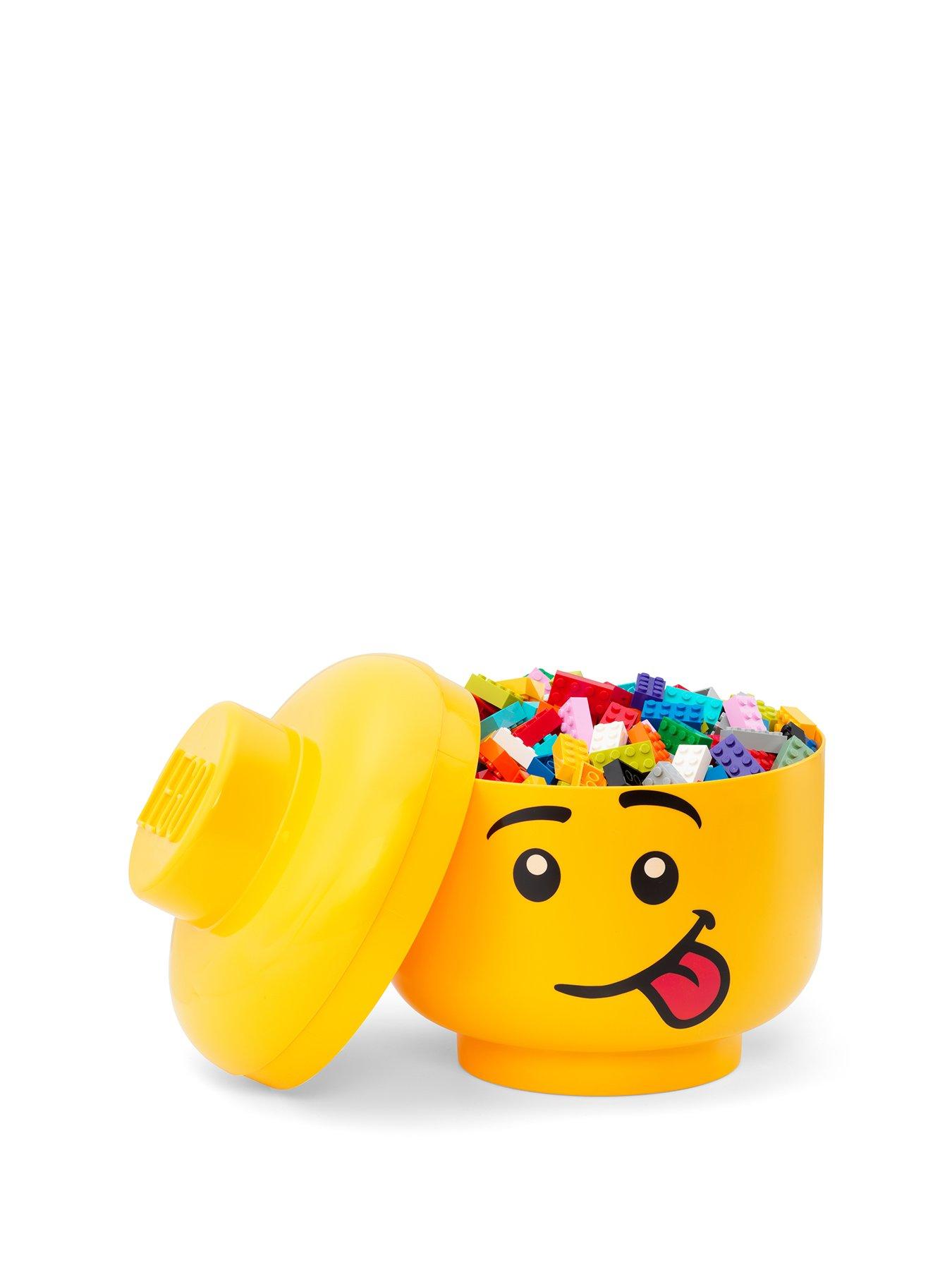 LEGO Storage Head (small) - Silly | Littlewoods