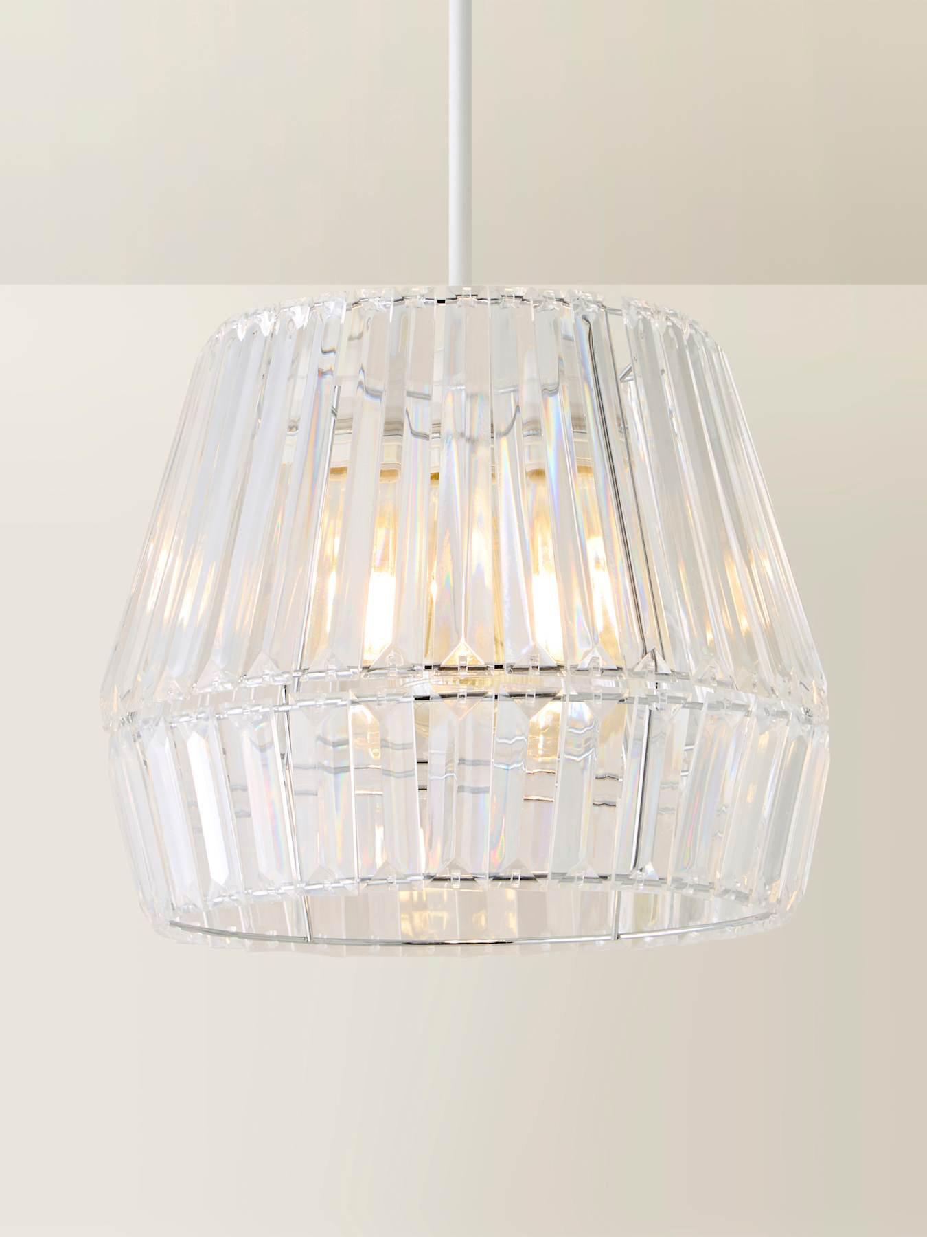 Image 3 of 6 of ValueLights Ellese Diamond Acrylic Shade