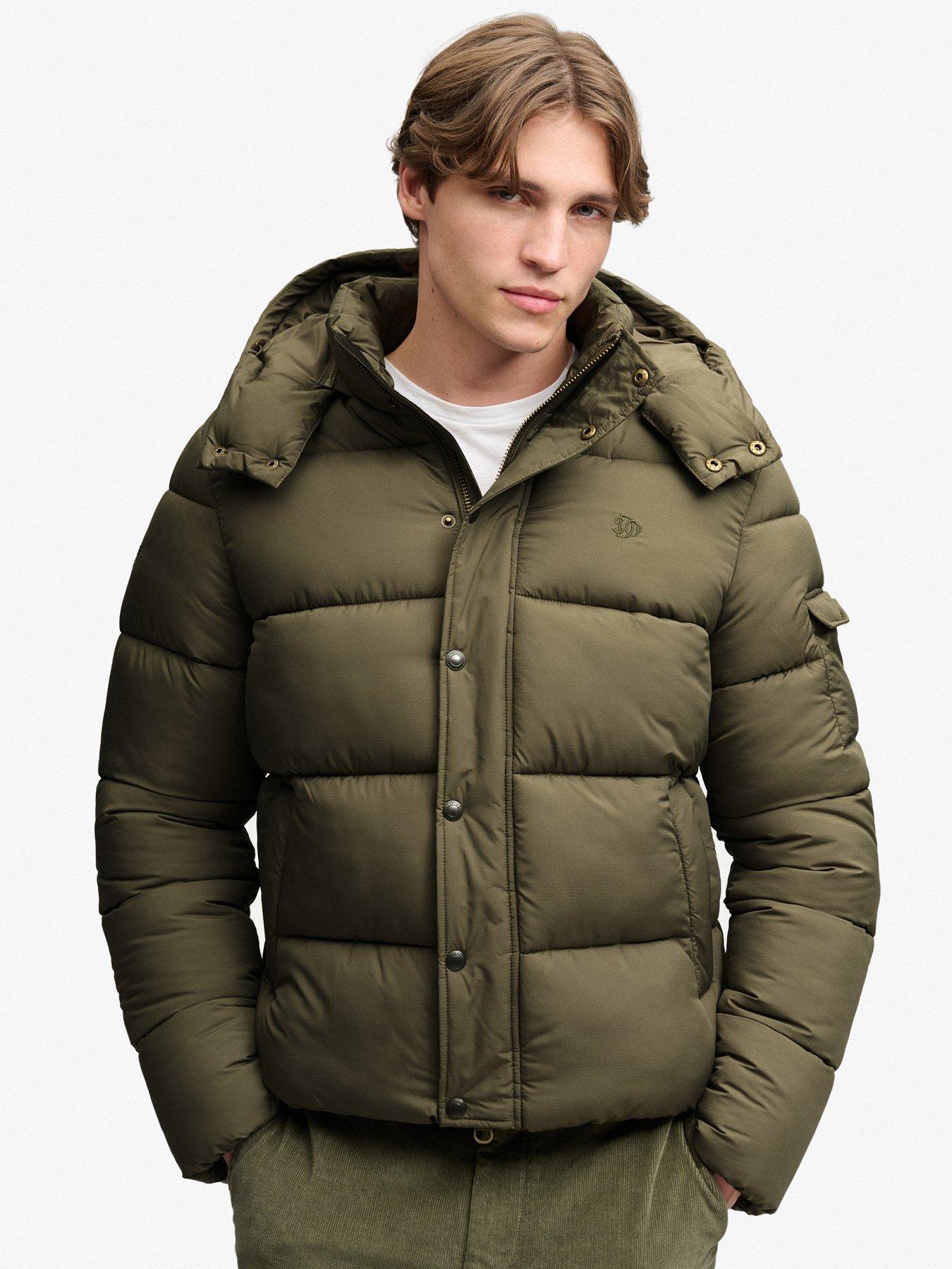 Image 5 of 7 of Superdry Premium Ripstop Puffer Jacket - Khaki