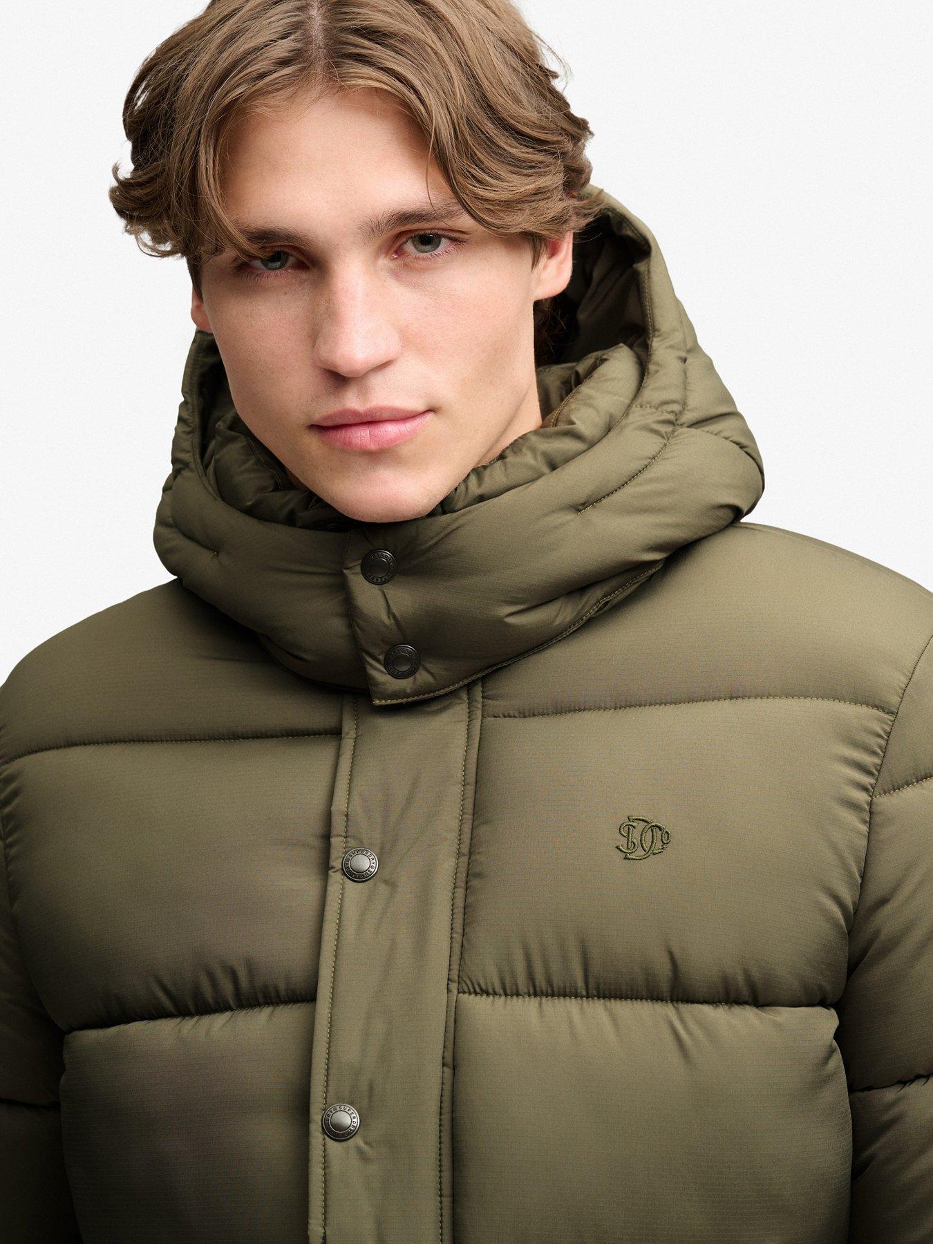 Image 6 of 7 of Superdry Premium Ripstop Puffer Jacket - Khaki