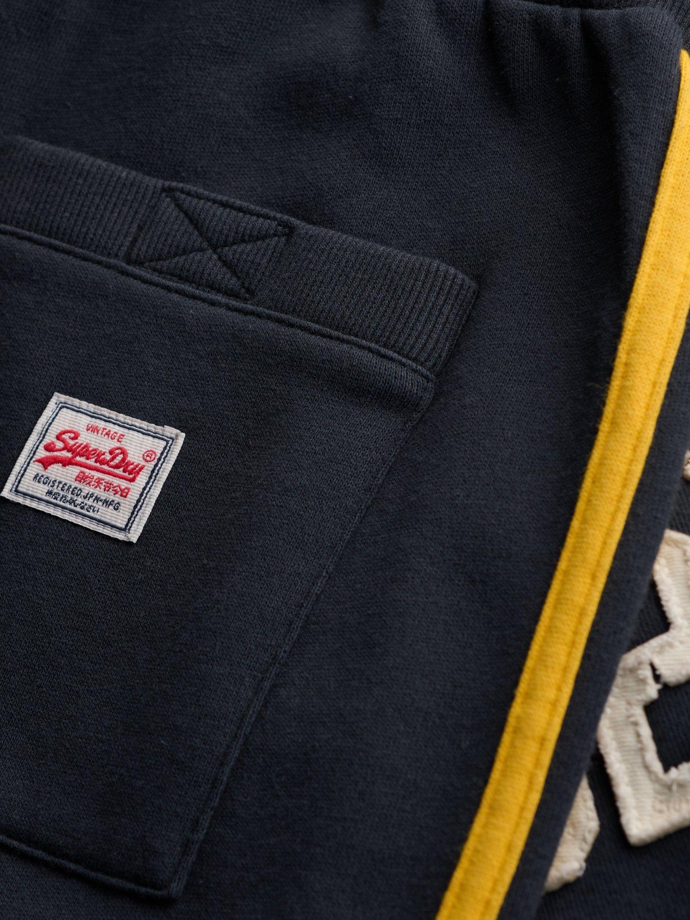 Image 6 of 7 of Superdry Womens Athletic Essentials Hockey Jogging Bottoms - Navy