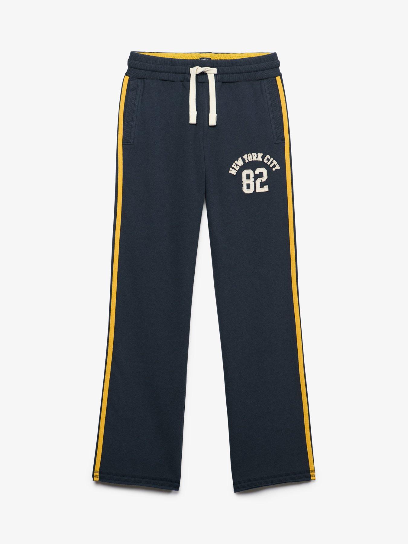 Image 7 of 7 of Superdry Womens Athletic Essentials Hockey Jogging Bottoms - Navy