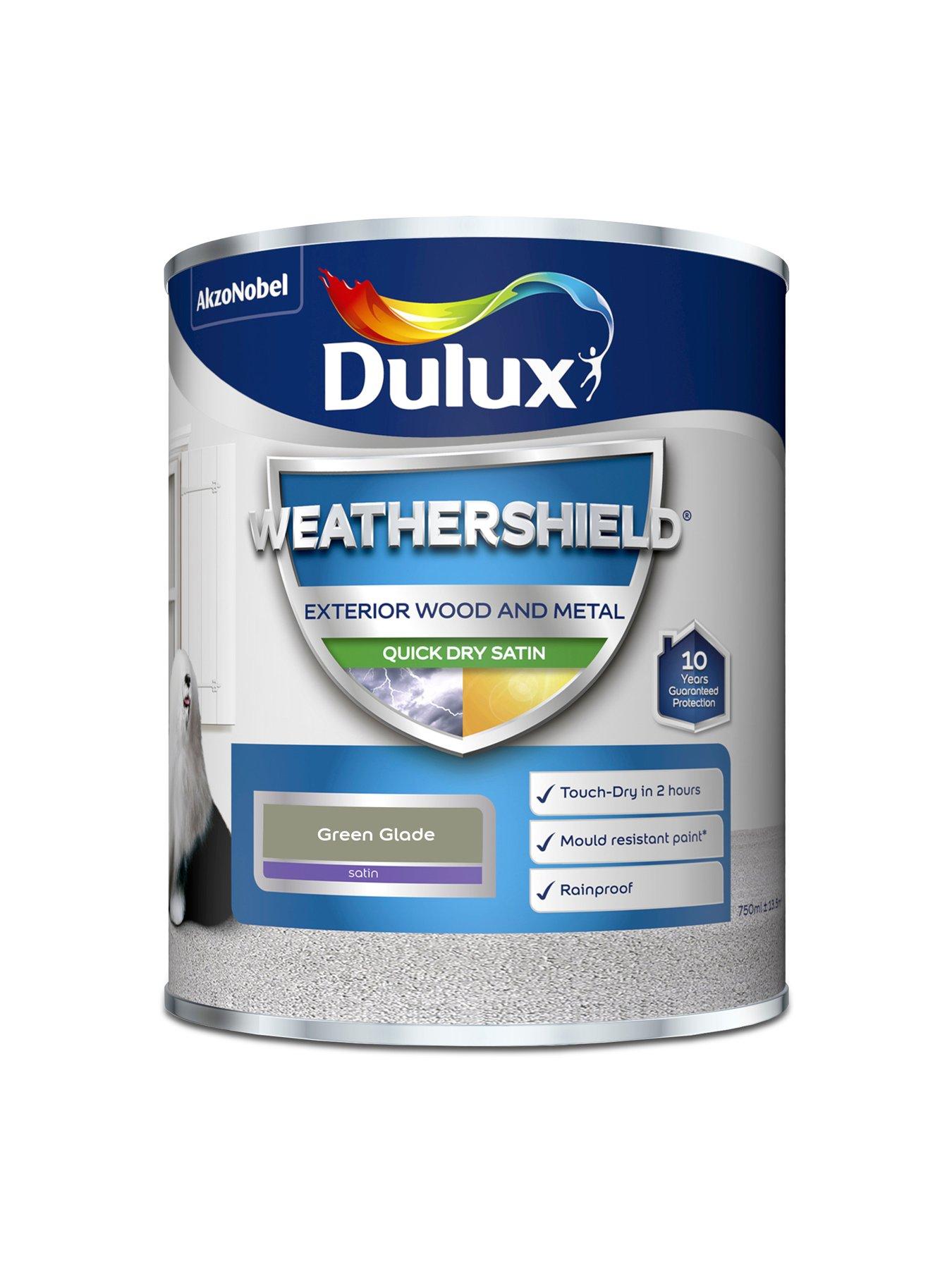 Image 3 of 7 of Dulux Dulux Windshield Quick Dry Satin Green Glade 750ml