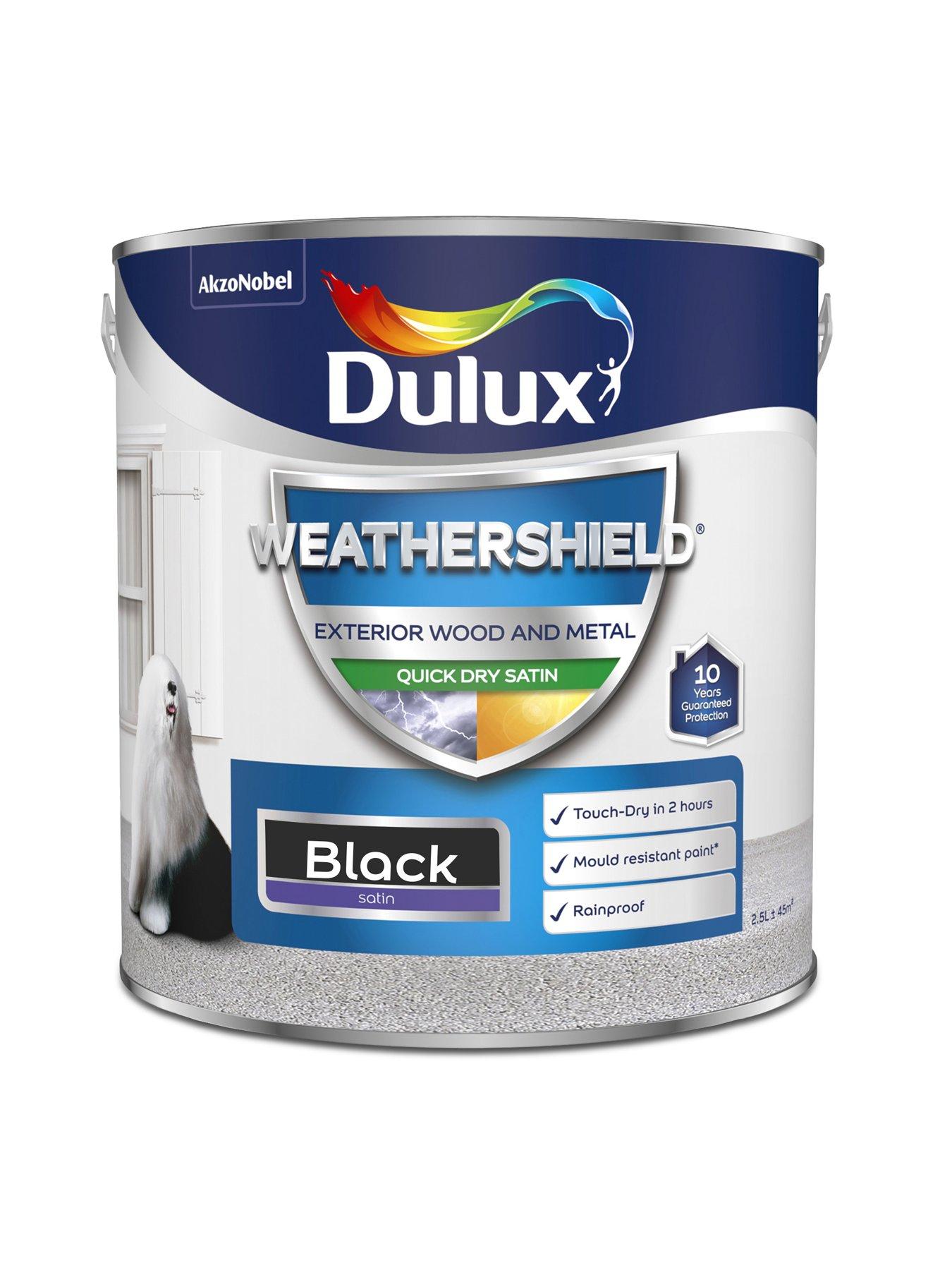 Image 3 of 7 of Dulux Dulux Windshield Quick Dry Satin Black 2.5l