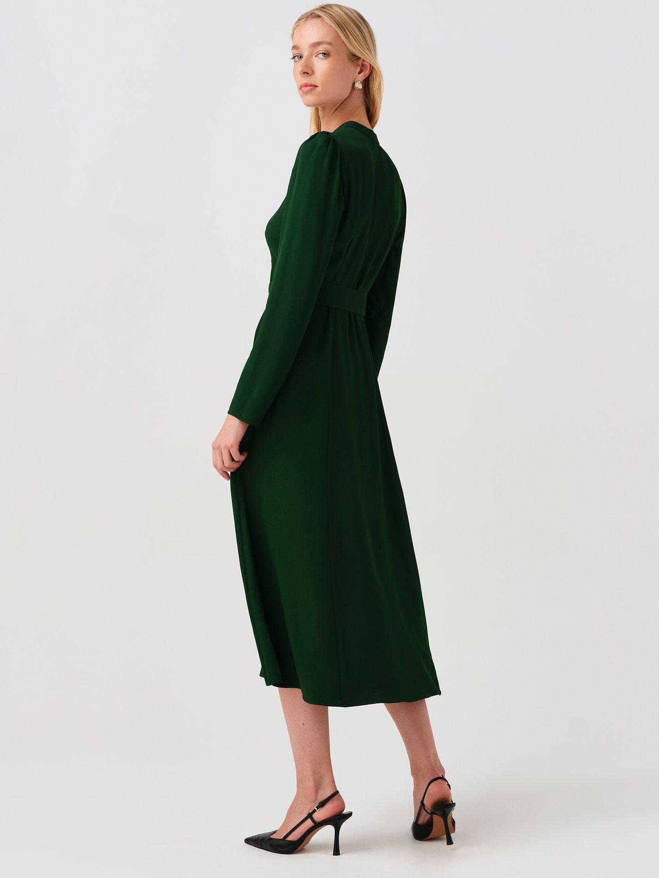 Image 7 of 7 of Ghost Forest Green Ria Dress