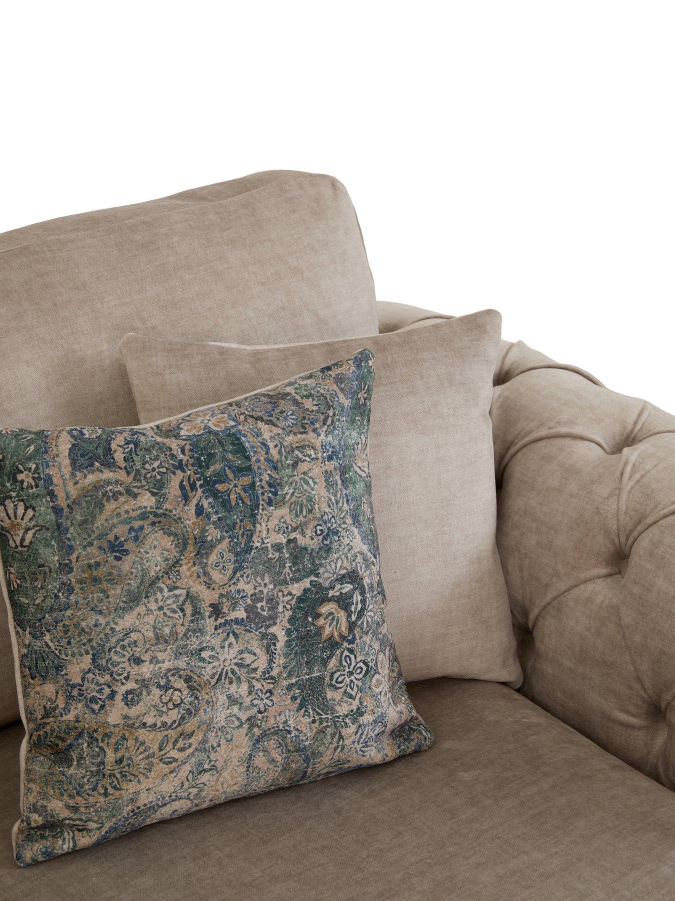 Image 6 of 7 of The Very Collection Lisette Corner Group + Footstool Set (Buy &amp; SAVE!) - Made to Order in the UK