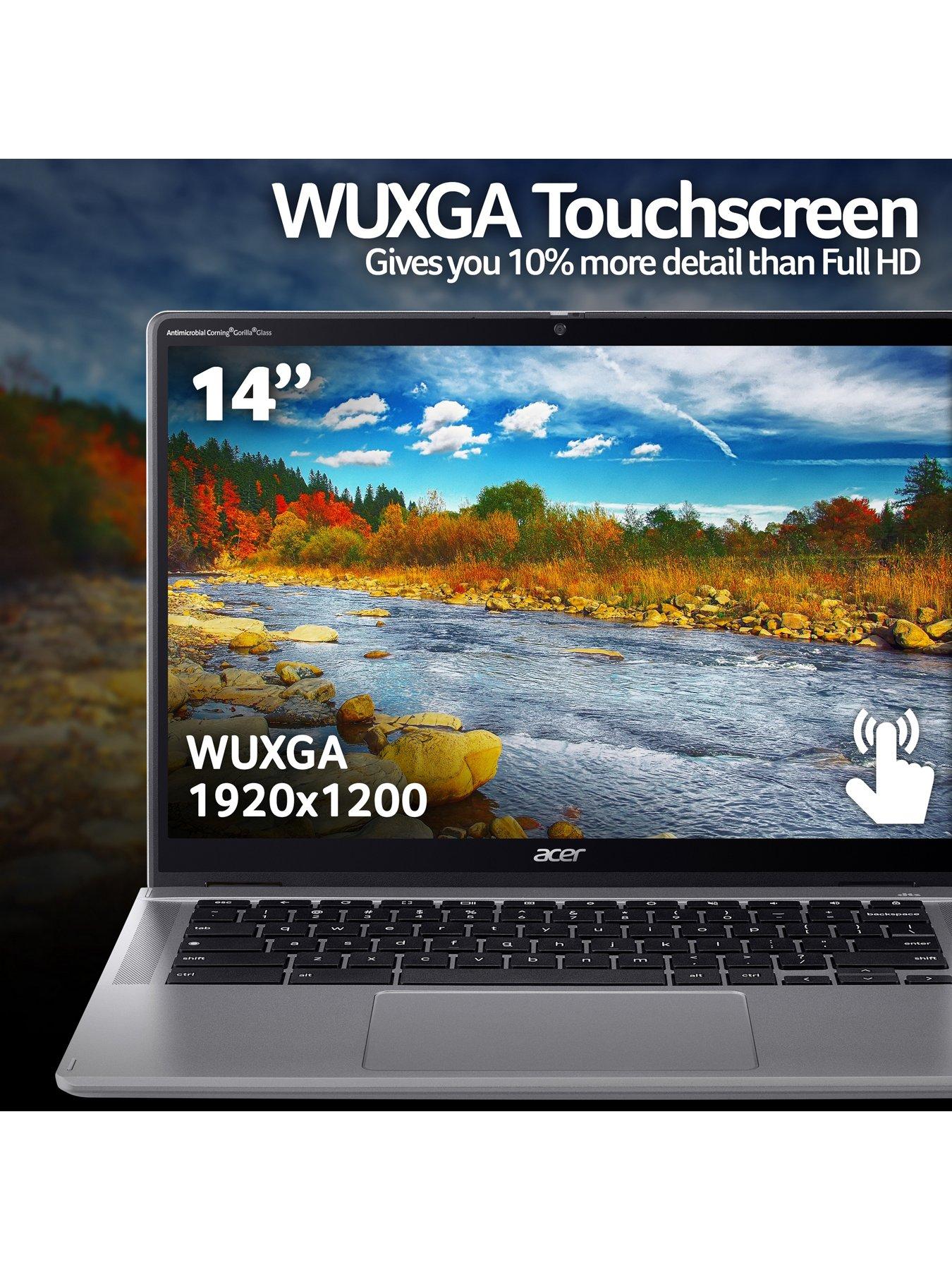 Image 4 of 7 of Acer Chromebook Spin 314 CP314-2HN - Intel N100 - 4GB RAM - 64GB eMMC - 14in WUXGA - Silver
