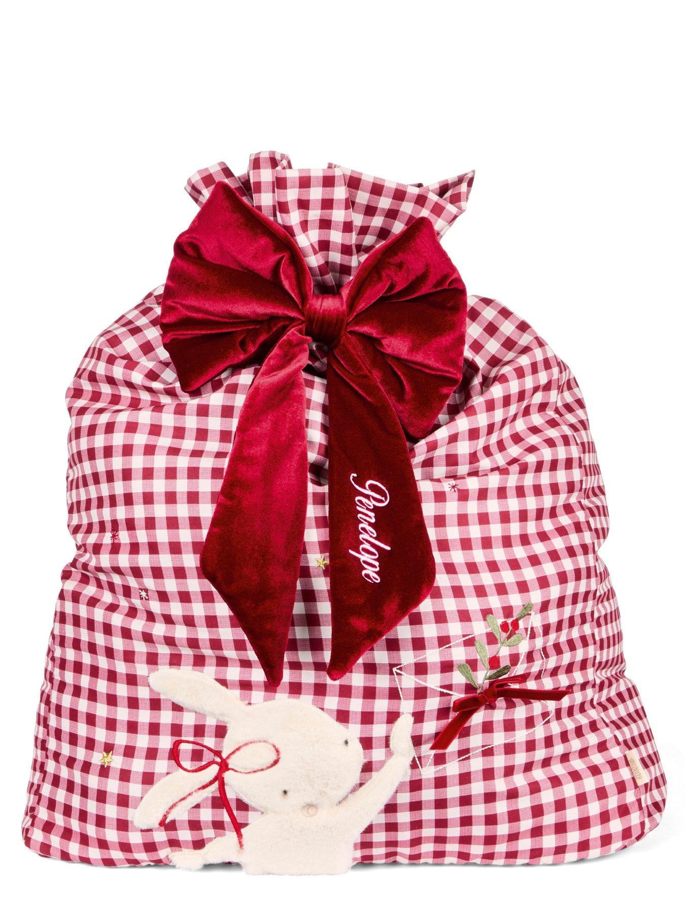 Image 2 of 3 of Mamas & Papas Christmas 2026 Large Gingham Sack