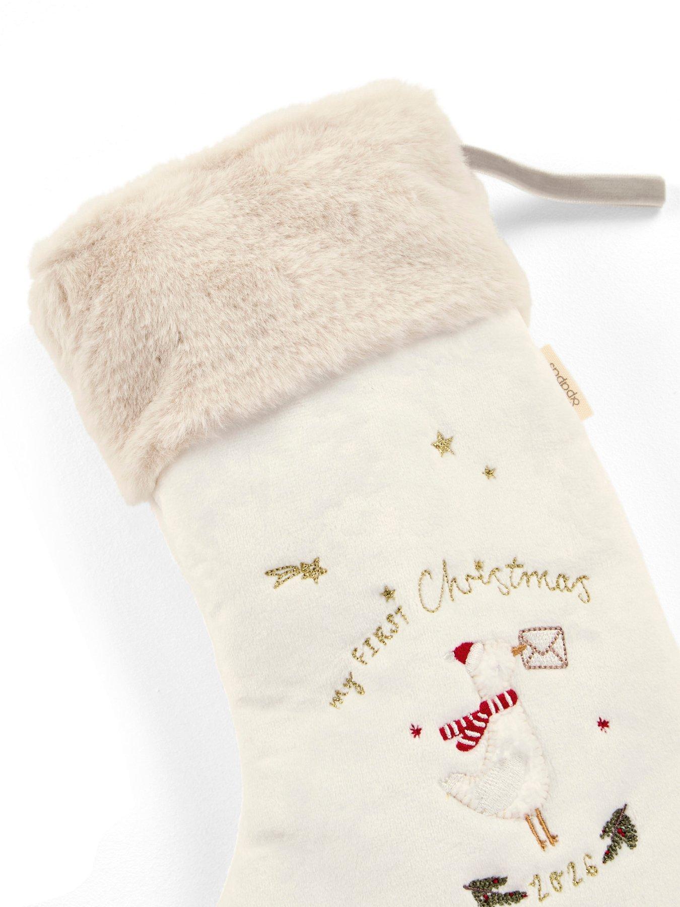 Image 2 of 2 of Mamas & Papas Christmas 2026 Small Embroidery Stocking
