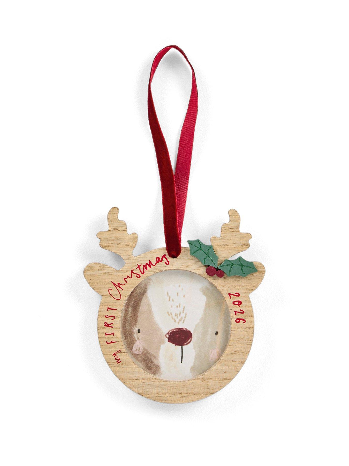 Image 1 of 1 of Mamas & Papas Christmas 2026 Reindeer Hanging Frame
