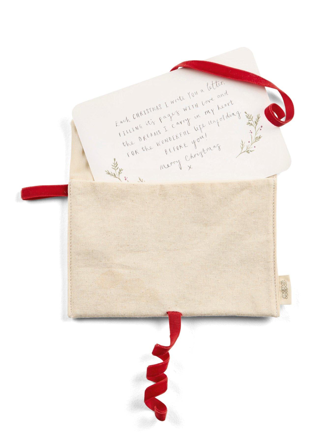 Image 1 of 3 of Mamas & Papas Christmas 2026 Letter Hanging Decoration