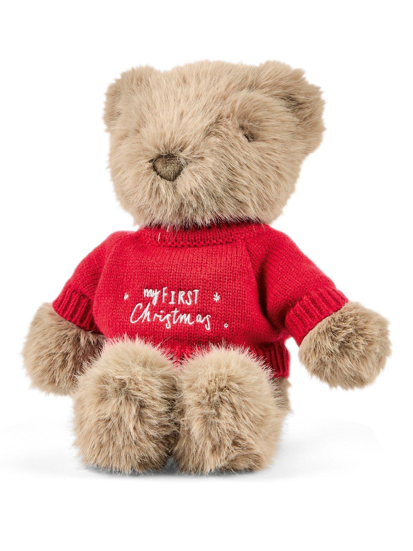 Image 1 of 1 of Mamas & Papas Christmas 2026 Bear Soft Toy