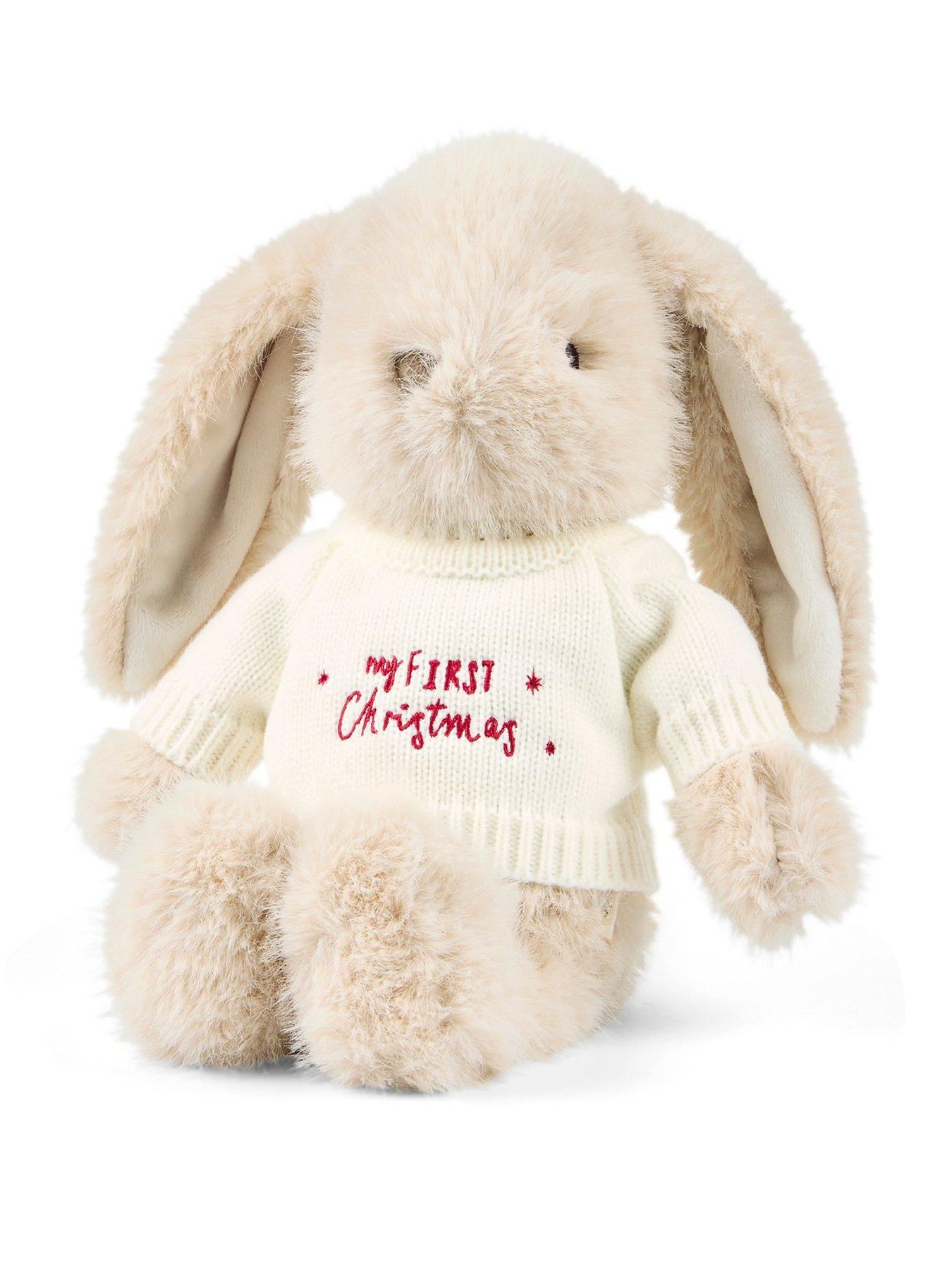 Image 1 of 1 of Mamas & Papas Christmas 2026 Bunny Soft Toy