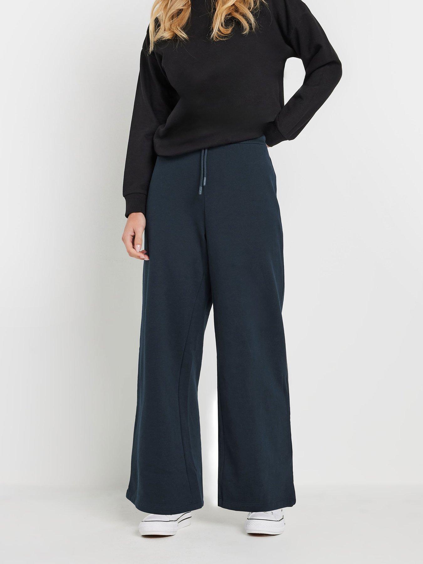 Image 1 of 4 of M&Co Petite Petite Wide Leg Jogger