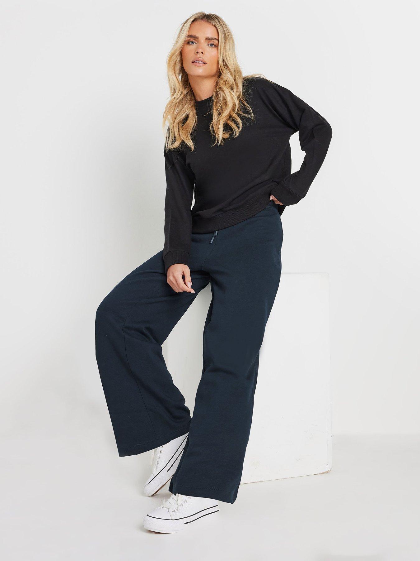 Image 3 of 4 of M&Co Petite Petite Wide Leg Jogger