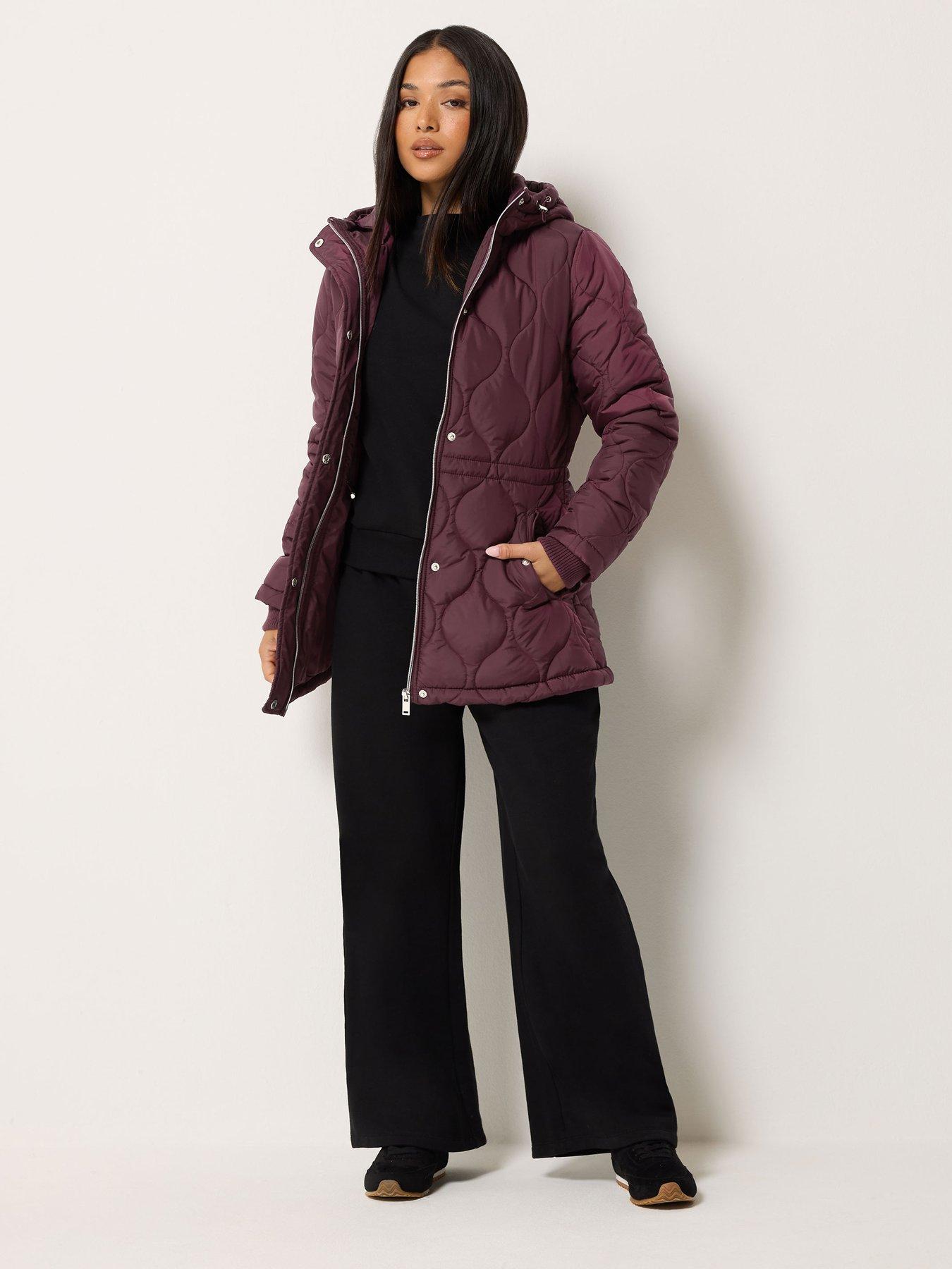 Image 3 of 4 of M&Co Petite Petite Quilted Jacket
