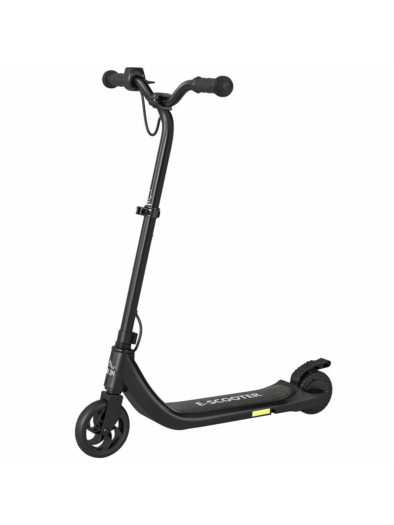 Image 2 of 7 of Homcom HOMCOM Electric Scooter for Kids, Up to 8 KM/H, Adjustable Height, Black