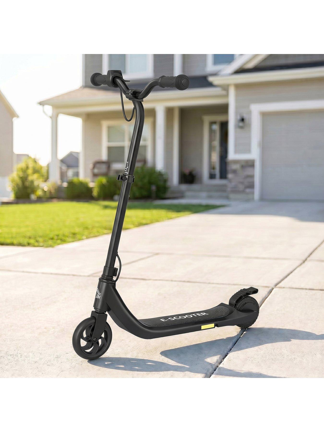 Image 7 of 7 of Homcom HOMCOM Electric Scooter for Kids, Up to 8 KM/H, Adjustable Height, Black