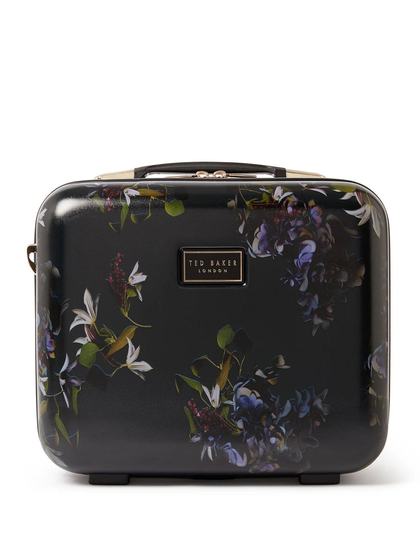 Image 1 of 5 of Ted Baker Midnight Bloom Vanity Suitcase