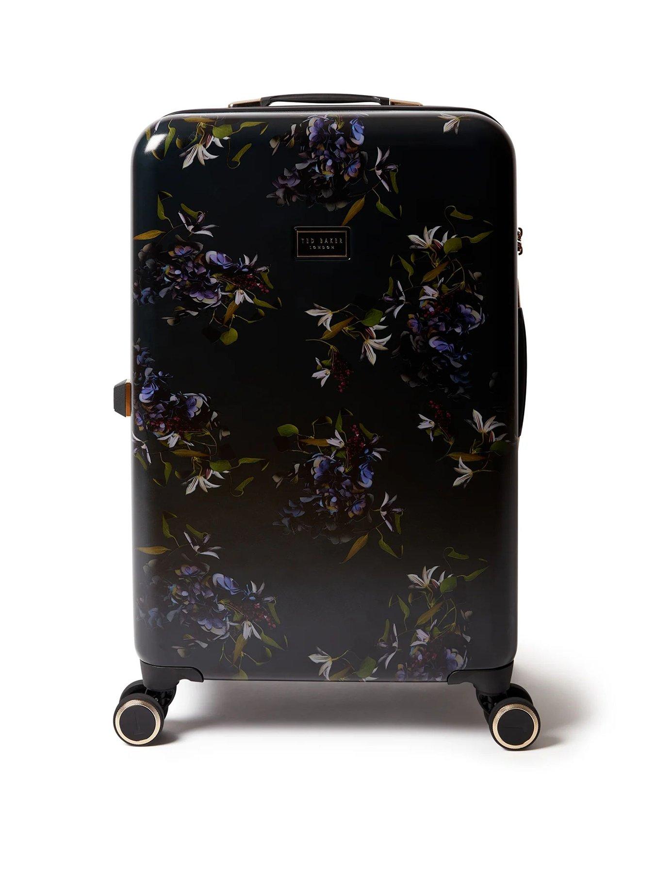 Image 1 of 5 of Ted Baker Midnight Bloom Medium Suitcase