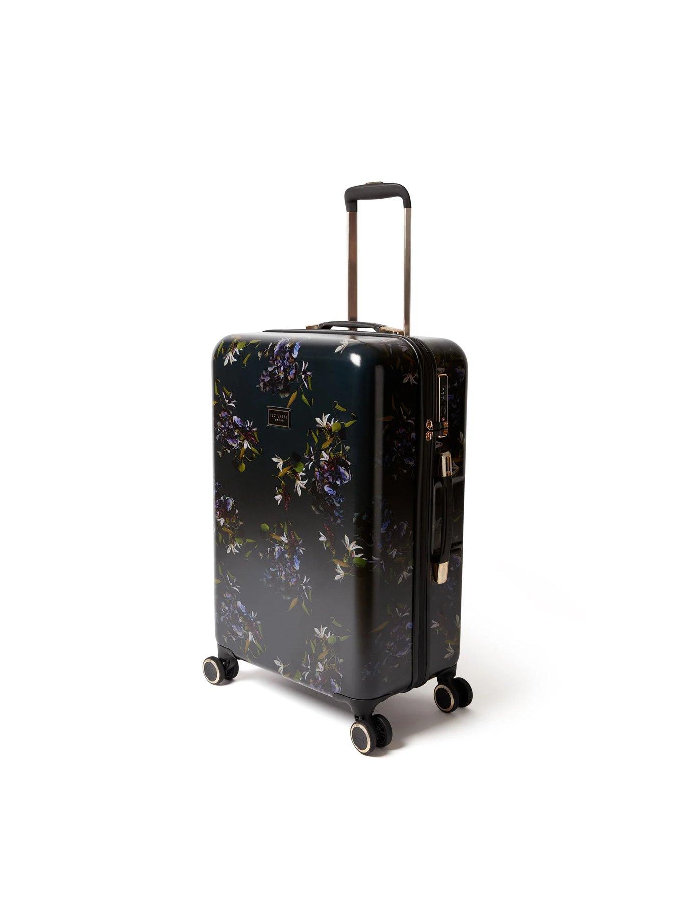 Image 2 of 5 of Ted Baker Midnight Bloom Medium Suitcase