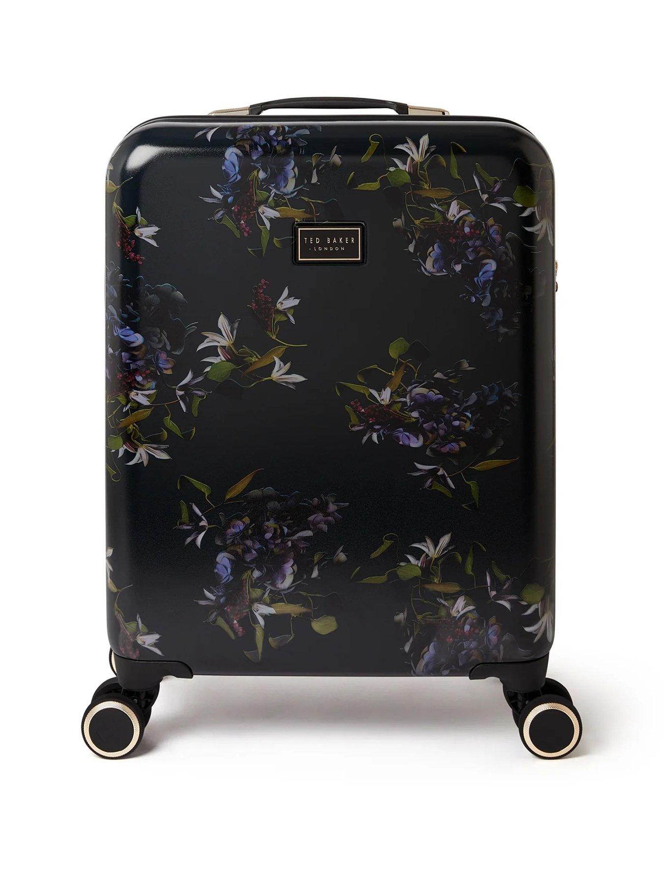Image 1 of 6 of Ted Baker Midnight Bloom Cabin Suitcase