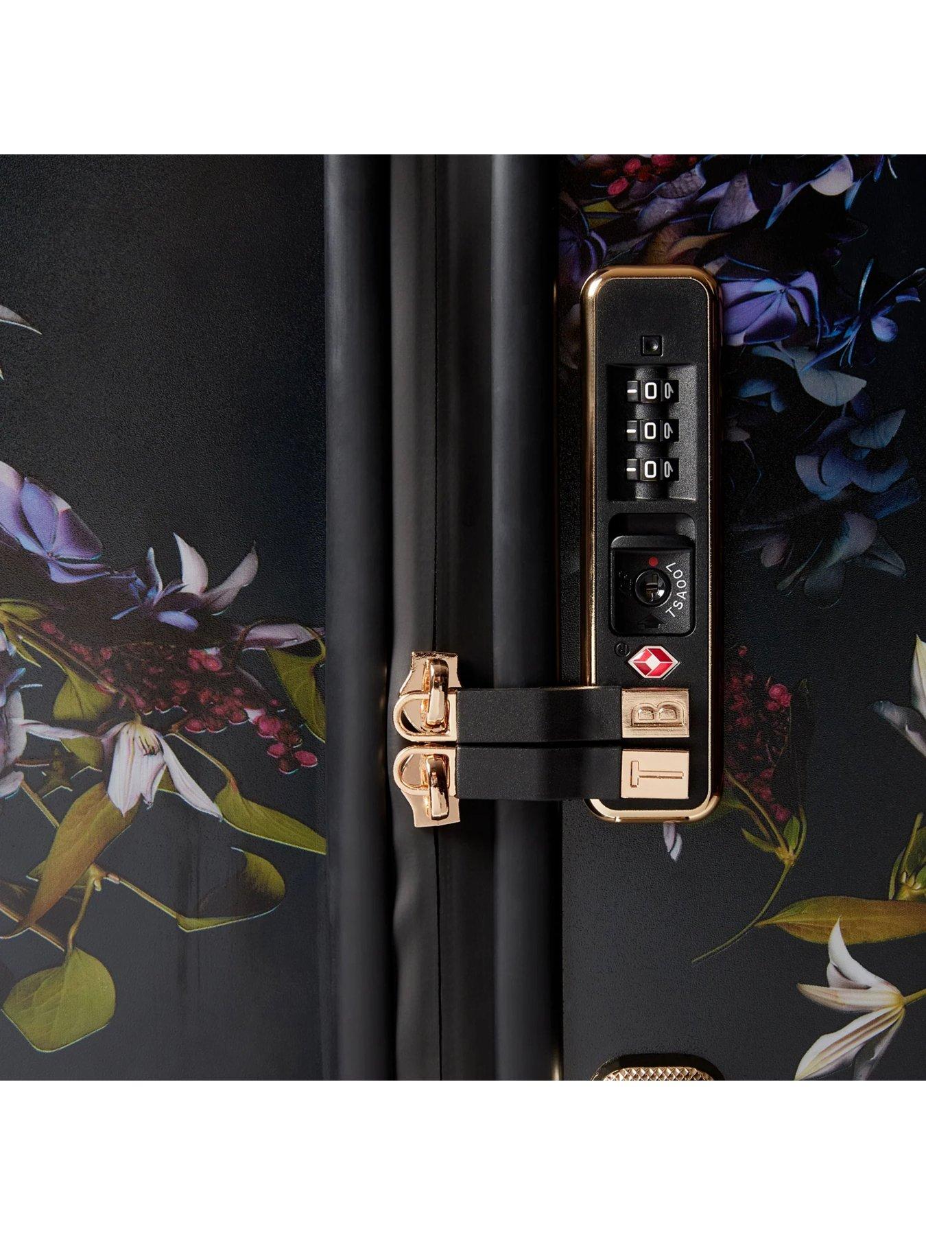 Image 5 of 6 of Ted Baker Midnight Bloom Cabin Suitcase