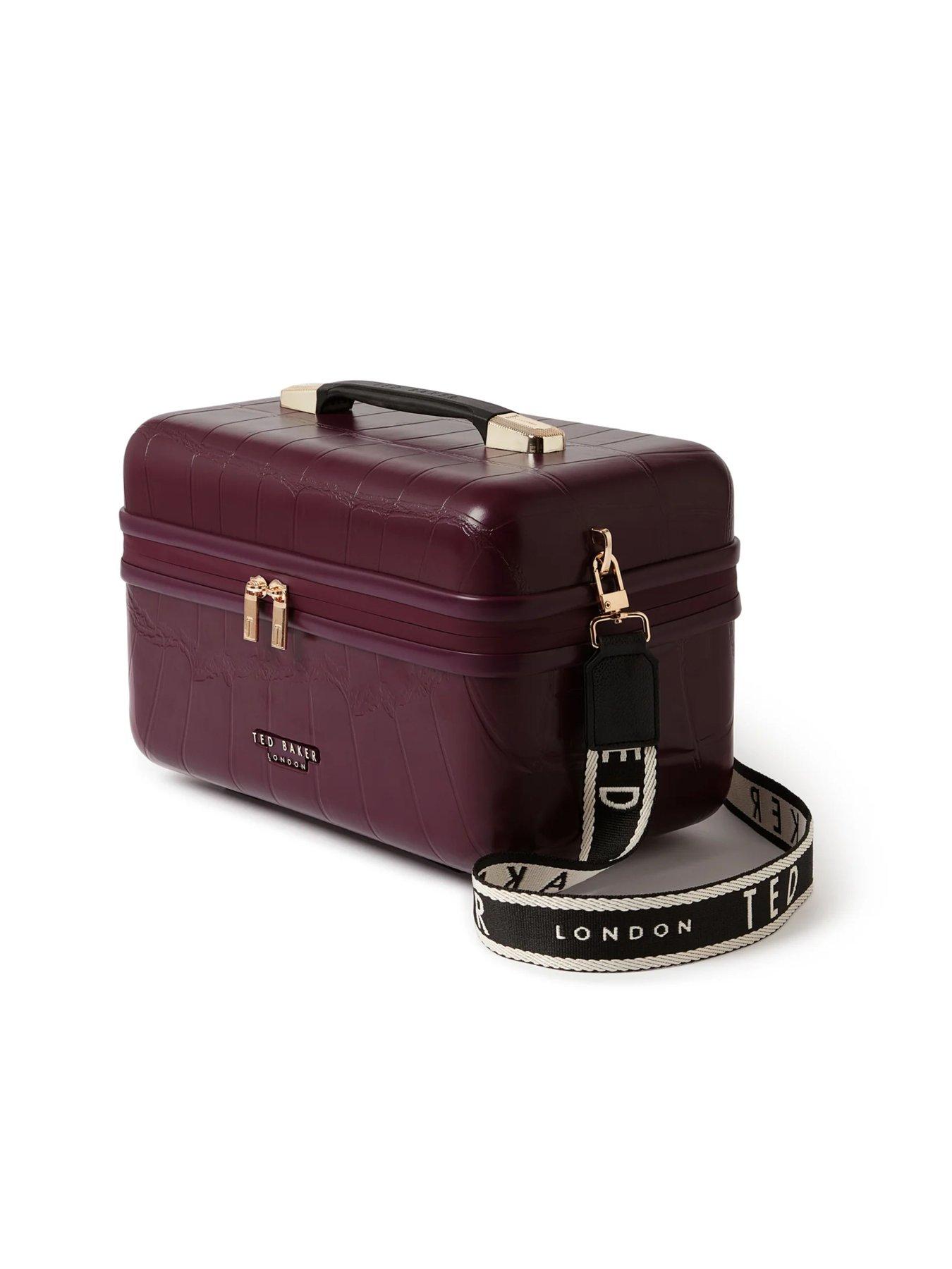 Image 2 of 4 of Ted Baker Plum Vanity Suitcase