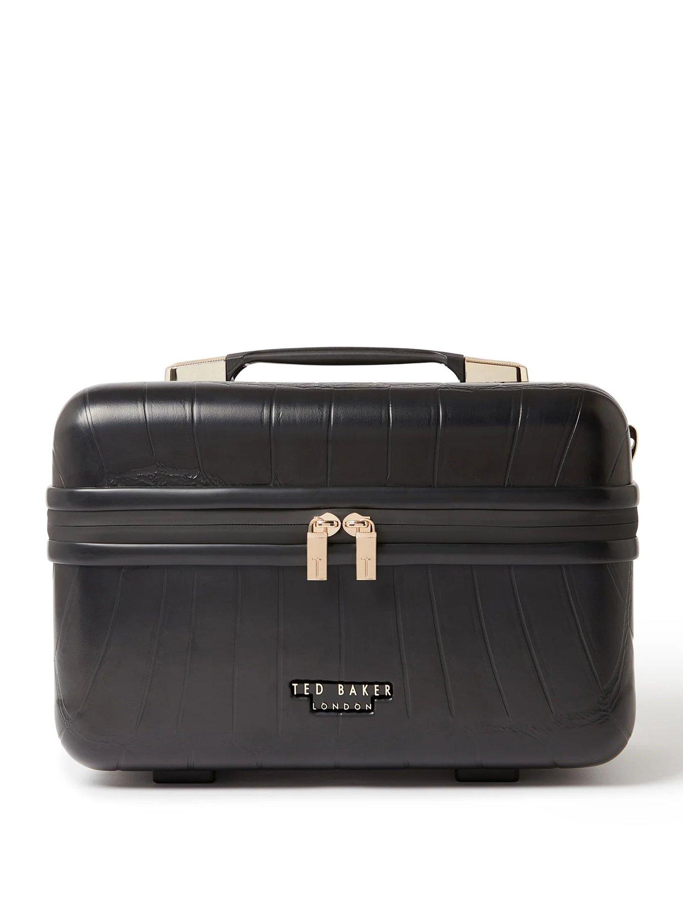 Image 1 of 4 of Ted Baker Black Vanity Suitcase