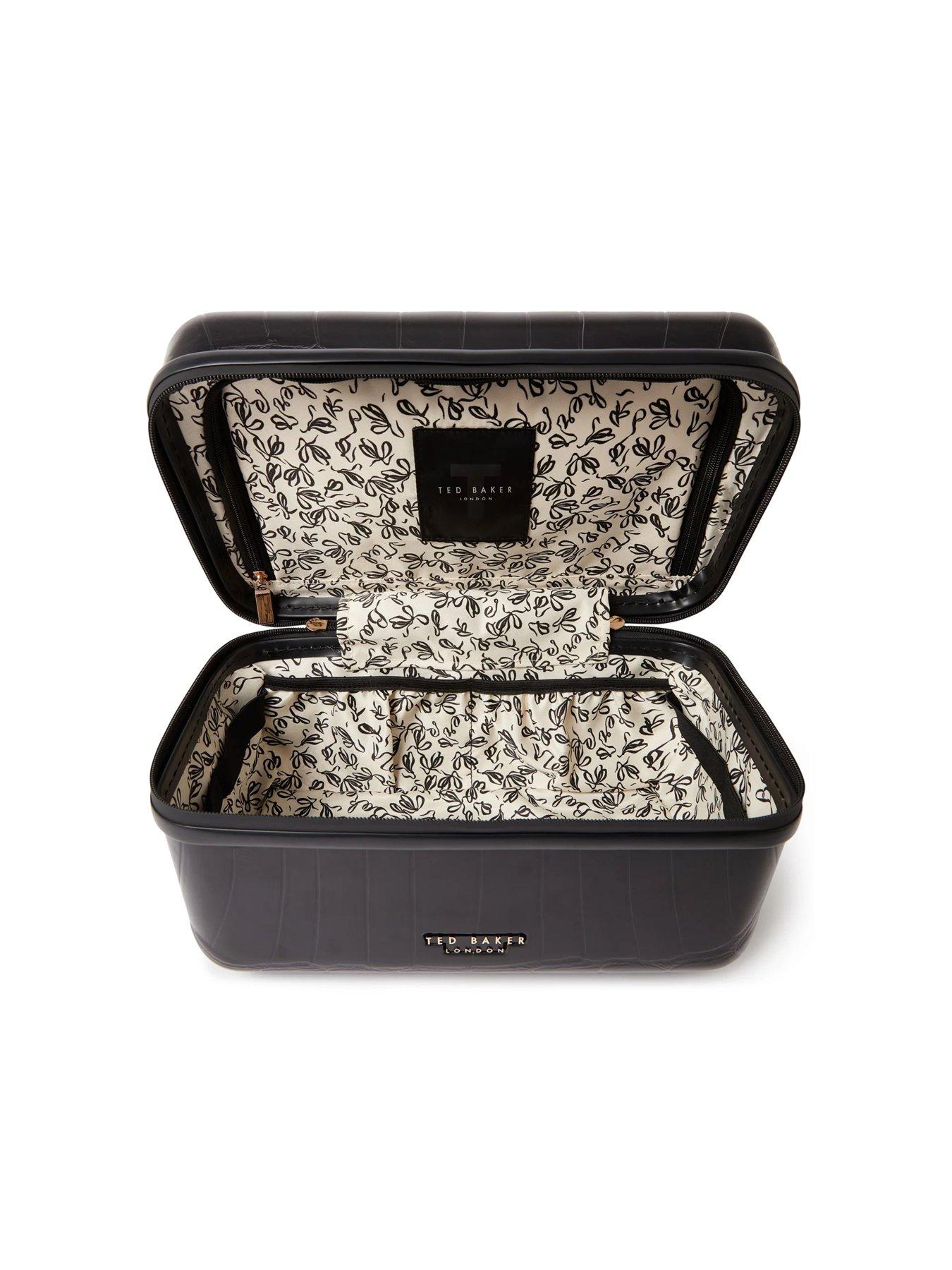 Image 3 of 4 of Ted Baker Black Vanity Suitcase