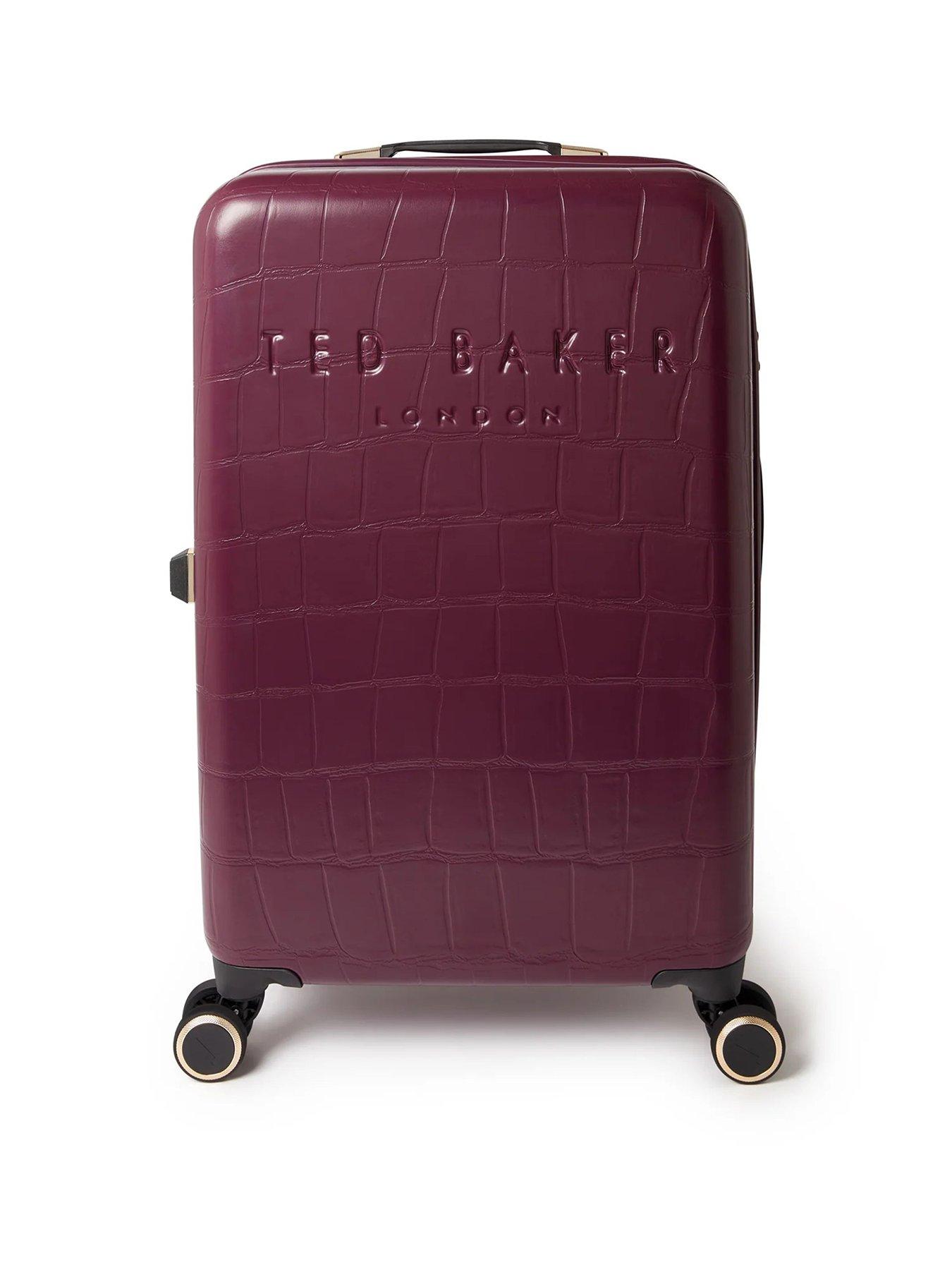 Image 1 of 5 of Ted Baker Plum Medium Suitcase
