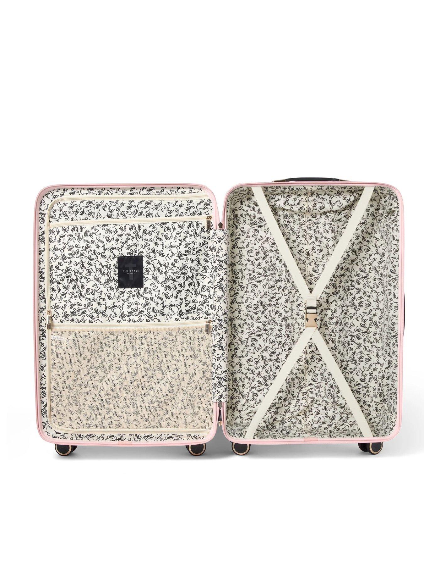 Image 3 of 6 of Ted Baker Pink Medium Suitcase